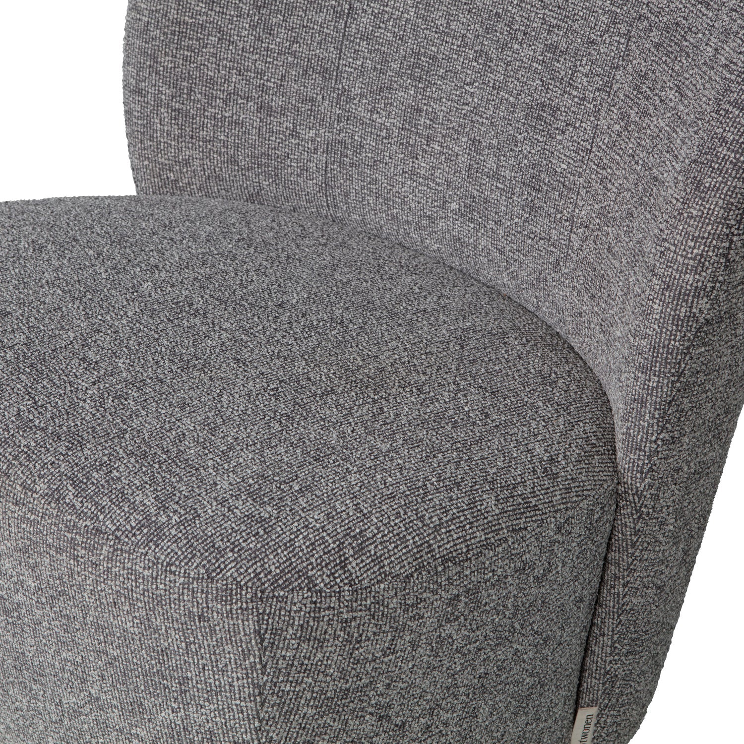 Sessel LOFTY grauem Melange