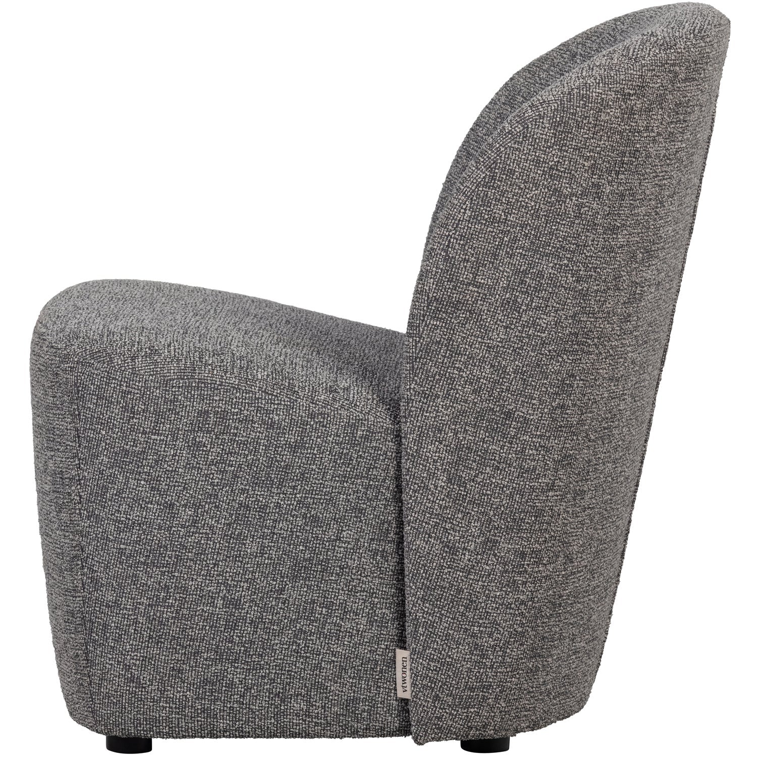 Sessel LOFTY grauem Melange