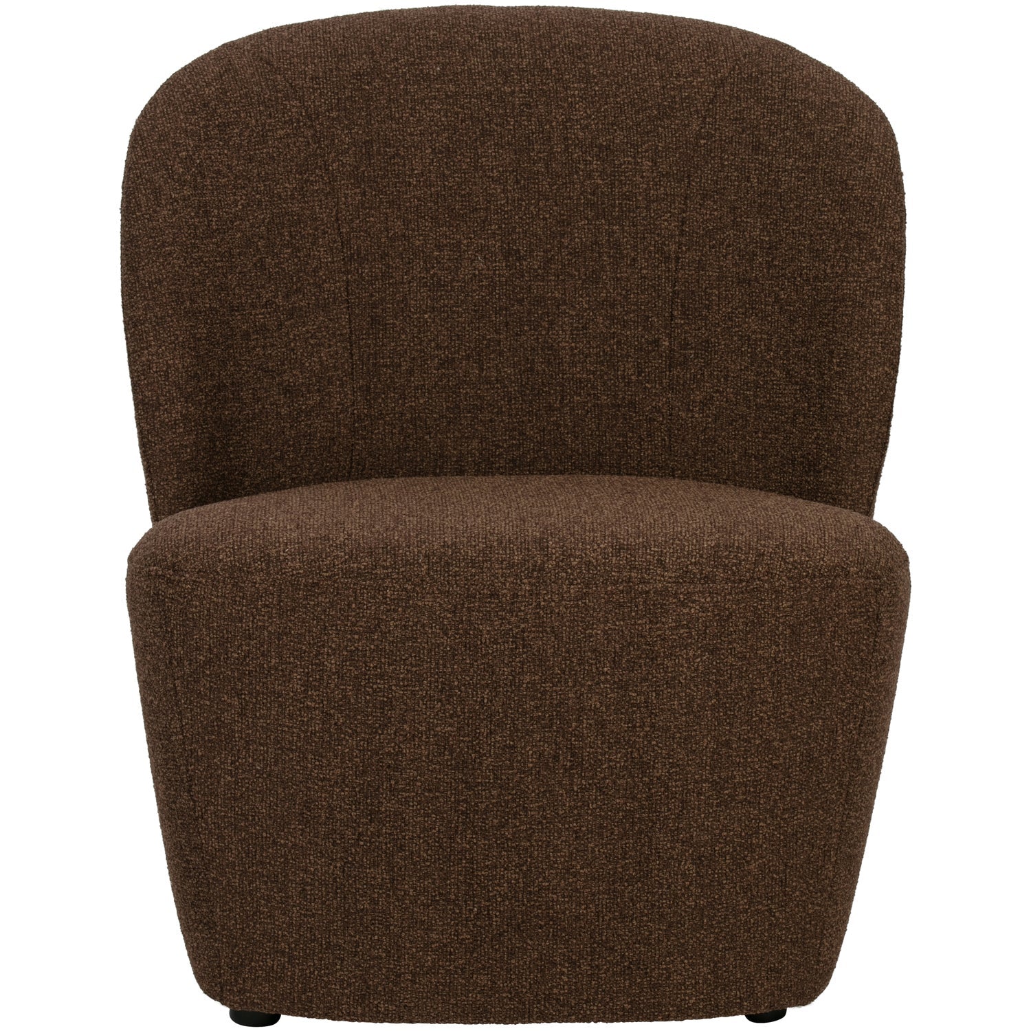LOFTY Armchair in Brown Melange