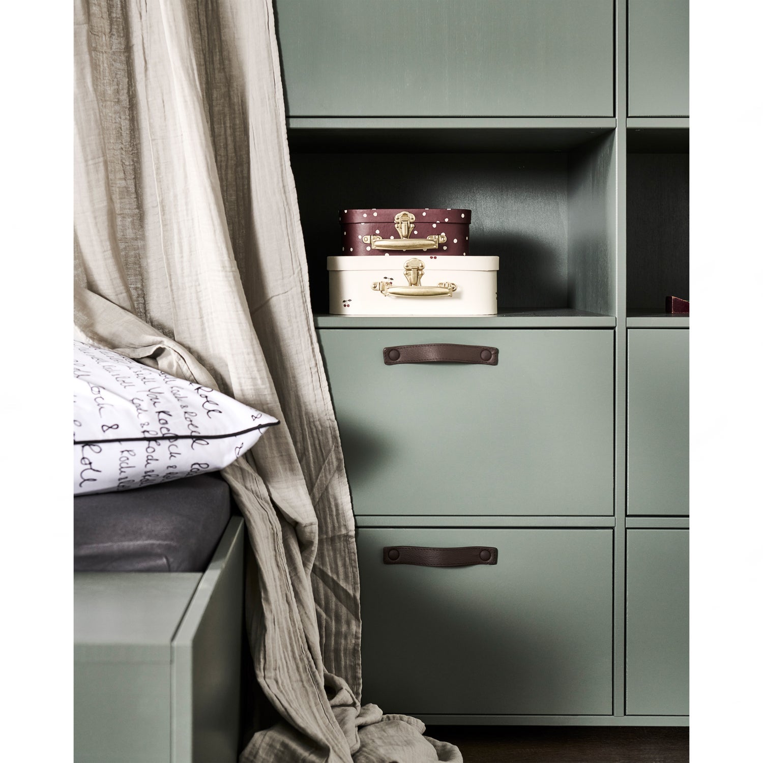STAGE wardrobe gray-green