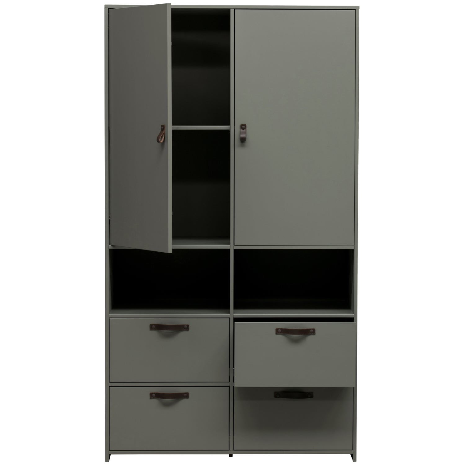 STAGE wardrobe gray-green