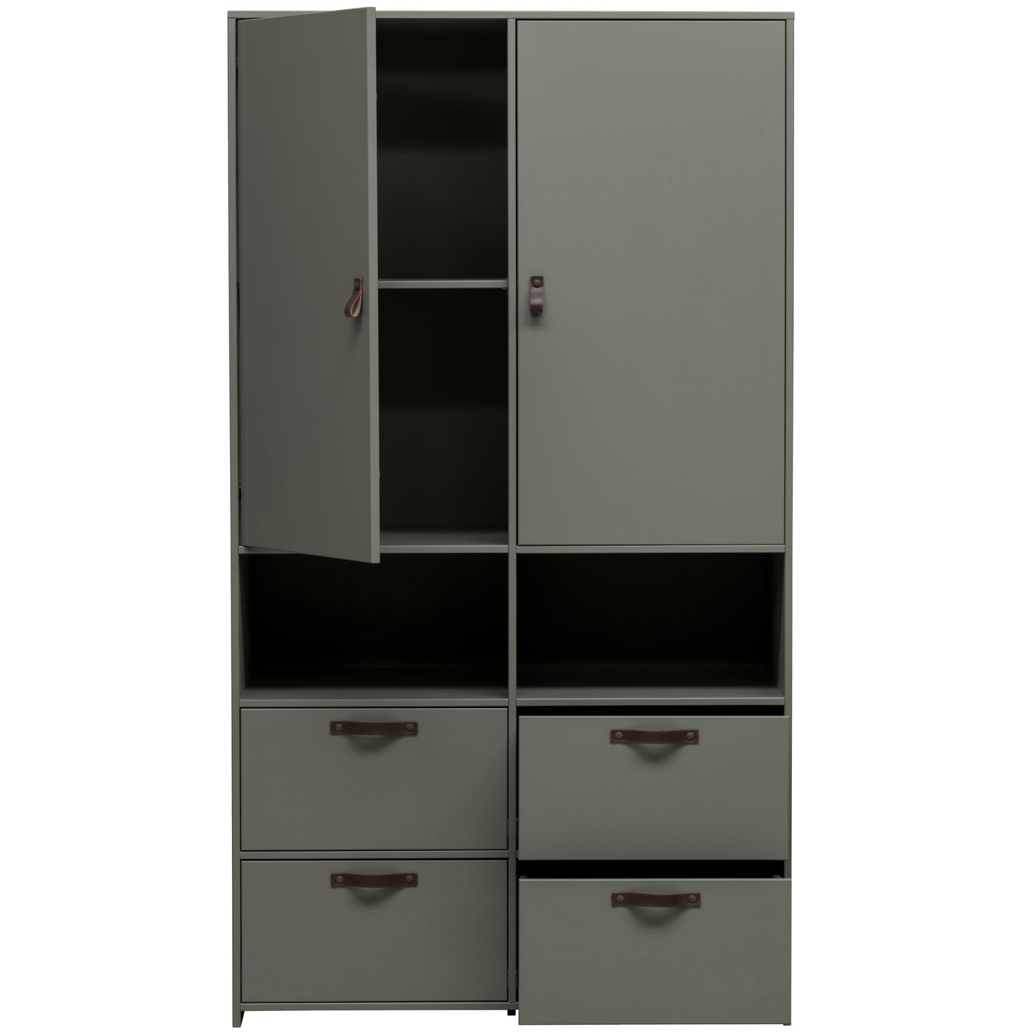 STAGE wardrobe gray-green