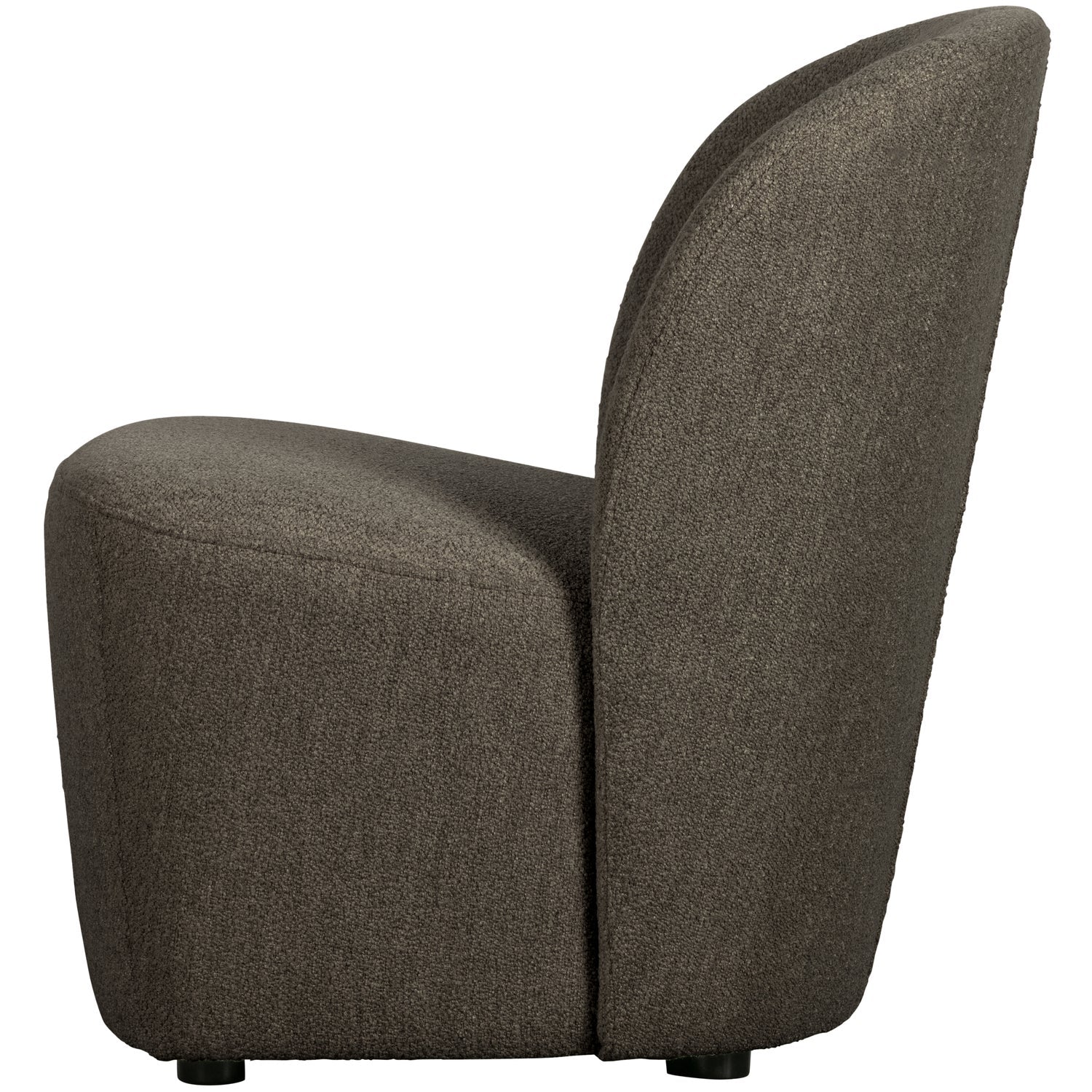 LOFTY Armchair in Brown Bouclé