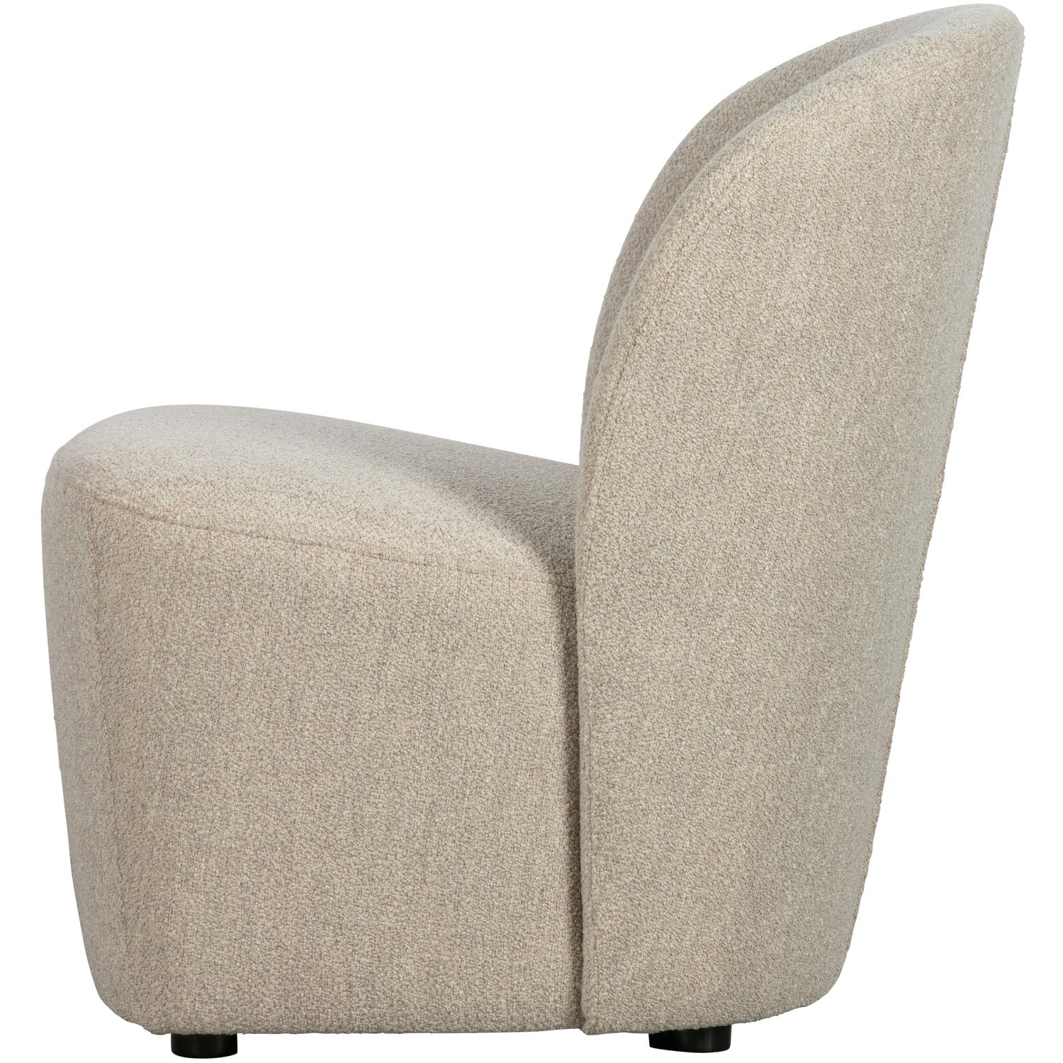 LOFTY Armchair in Beige Bouclé