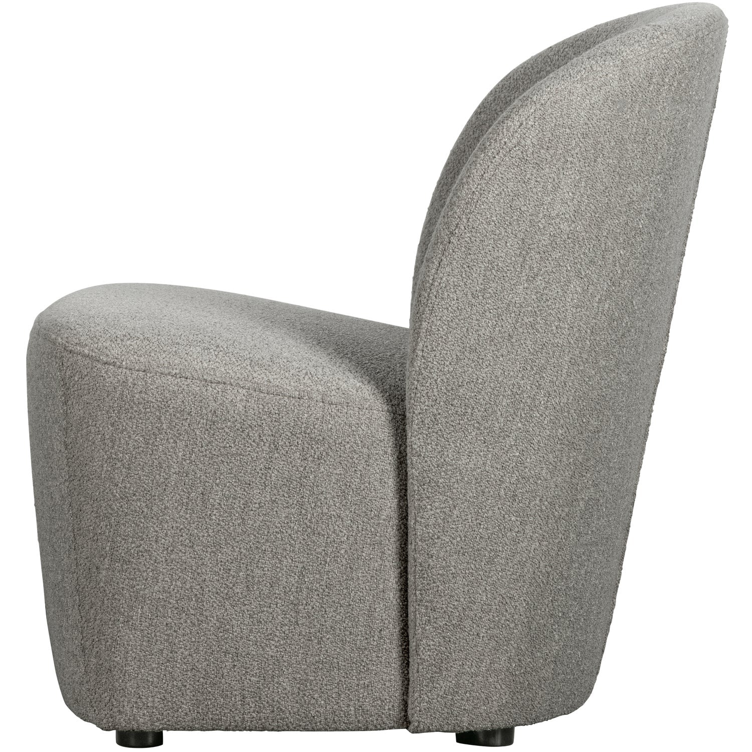 Sessel LOFTY grauer Bouclé