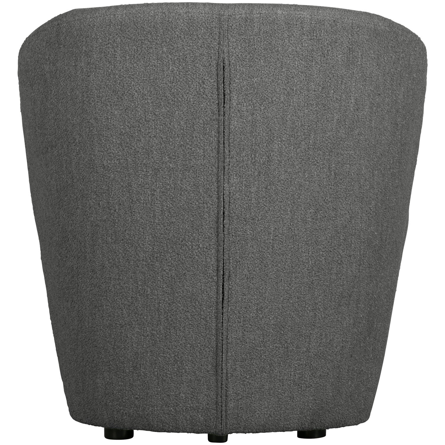 LOFTY Armchair in Dark Gray Boucle