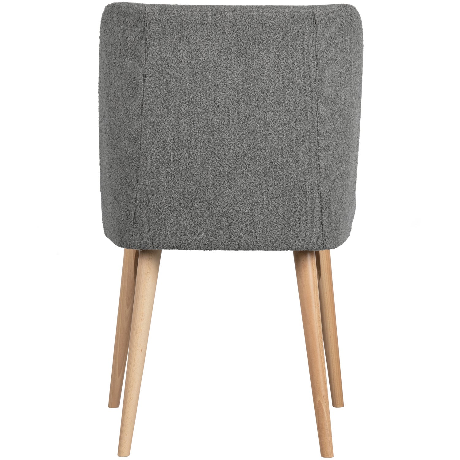 FORCE Chair gray bouclé [Amelia]