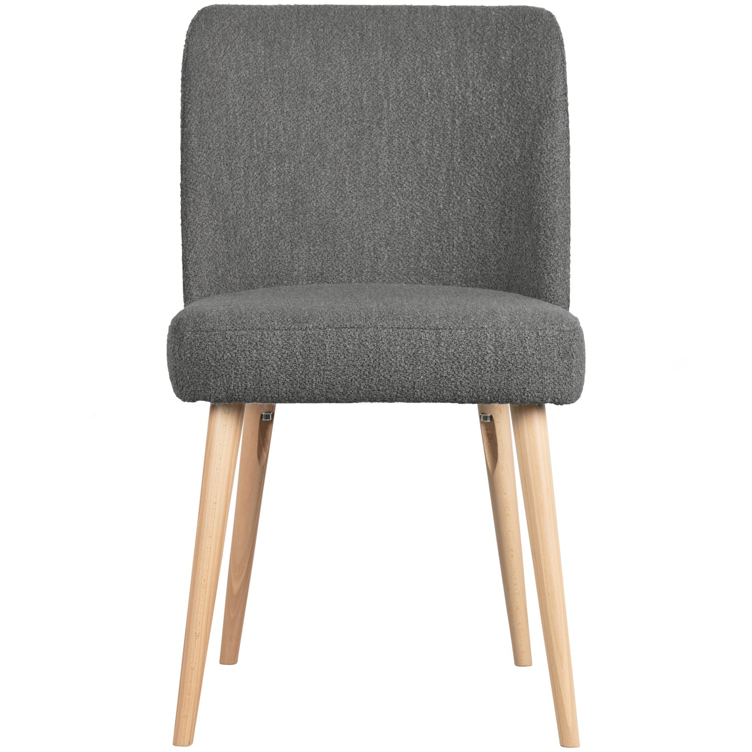 FORCE Chair gray bouclé [Amelia]