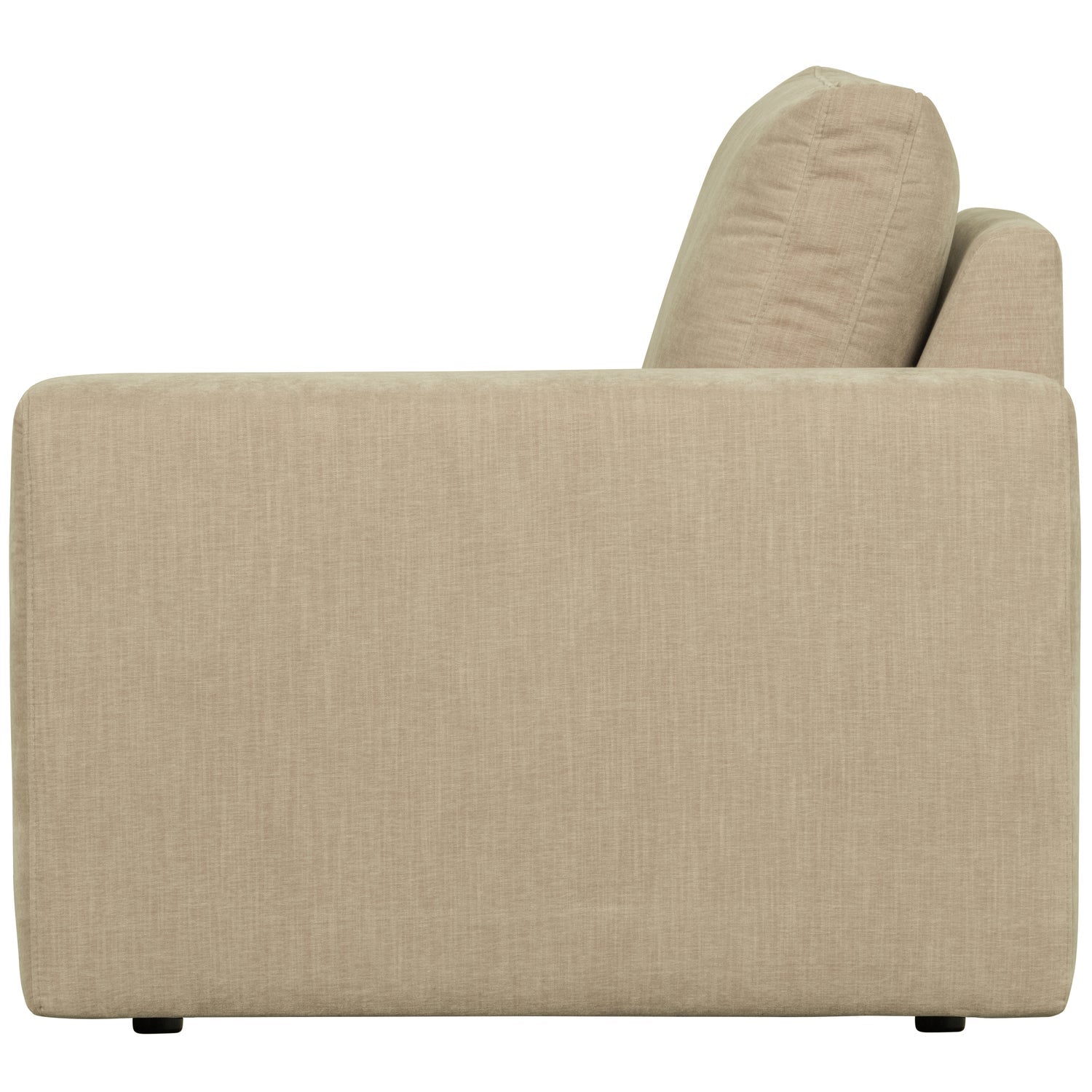 Sofa FAMILY - right-side end element in sand