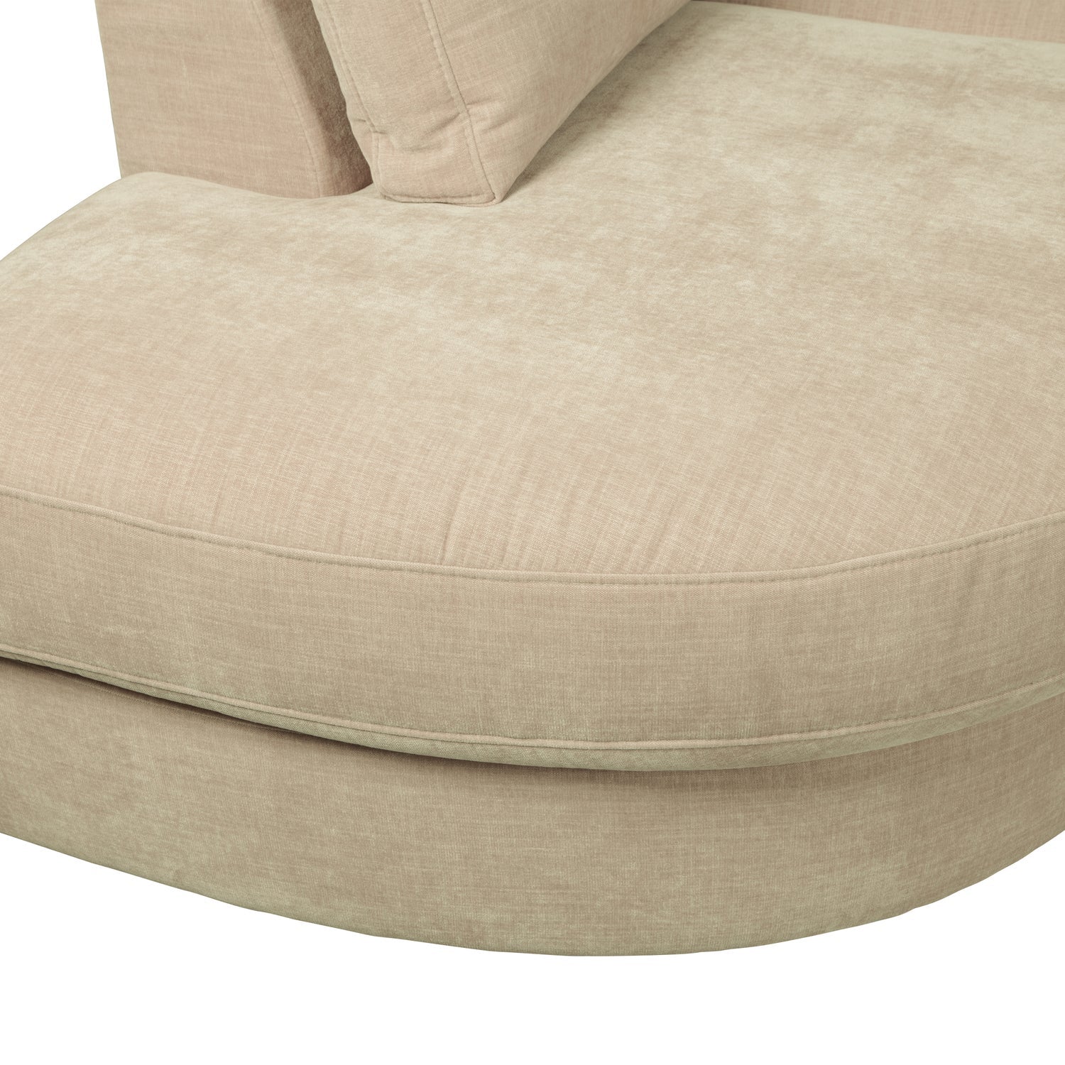 Sofa FAMILY - open left element sand [Amelia]