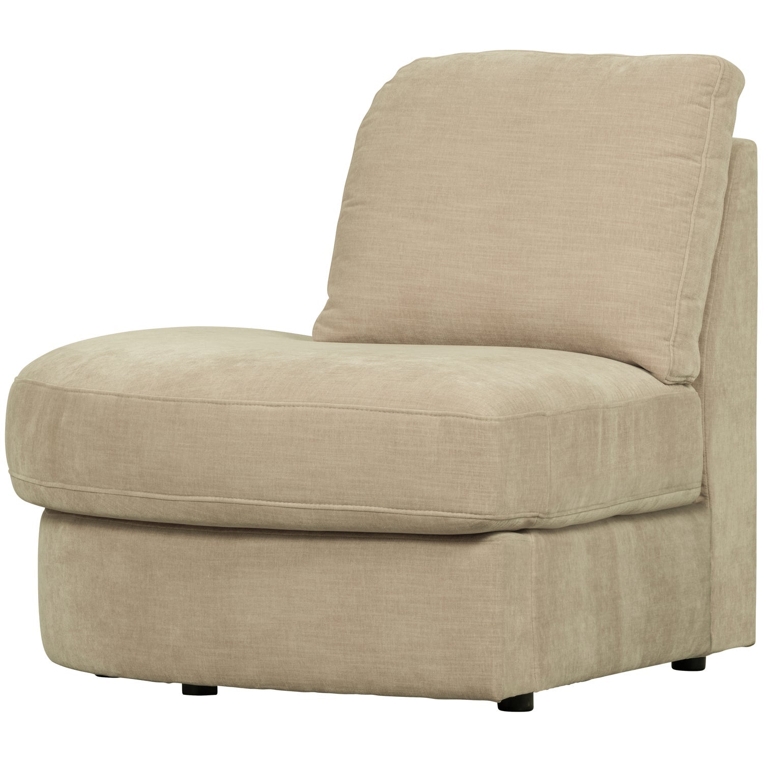 Sofa FAMILY - open left element sand [Amelia]