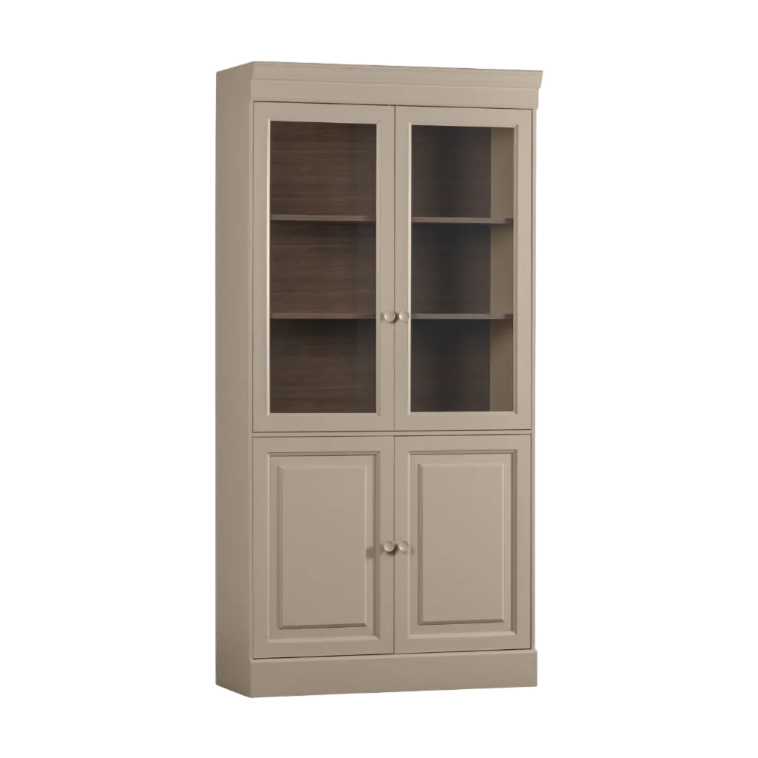 CHOW Display Cabinet in Gray Beige
