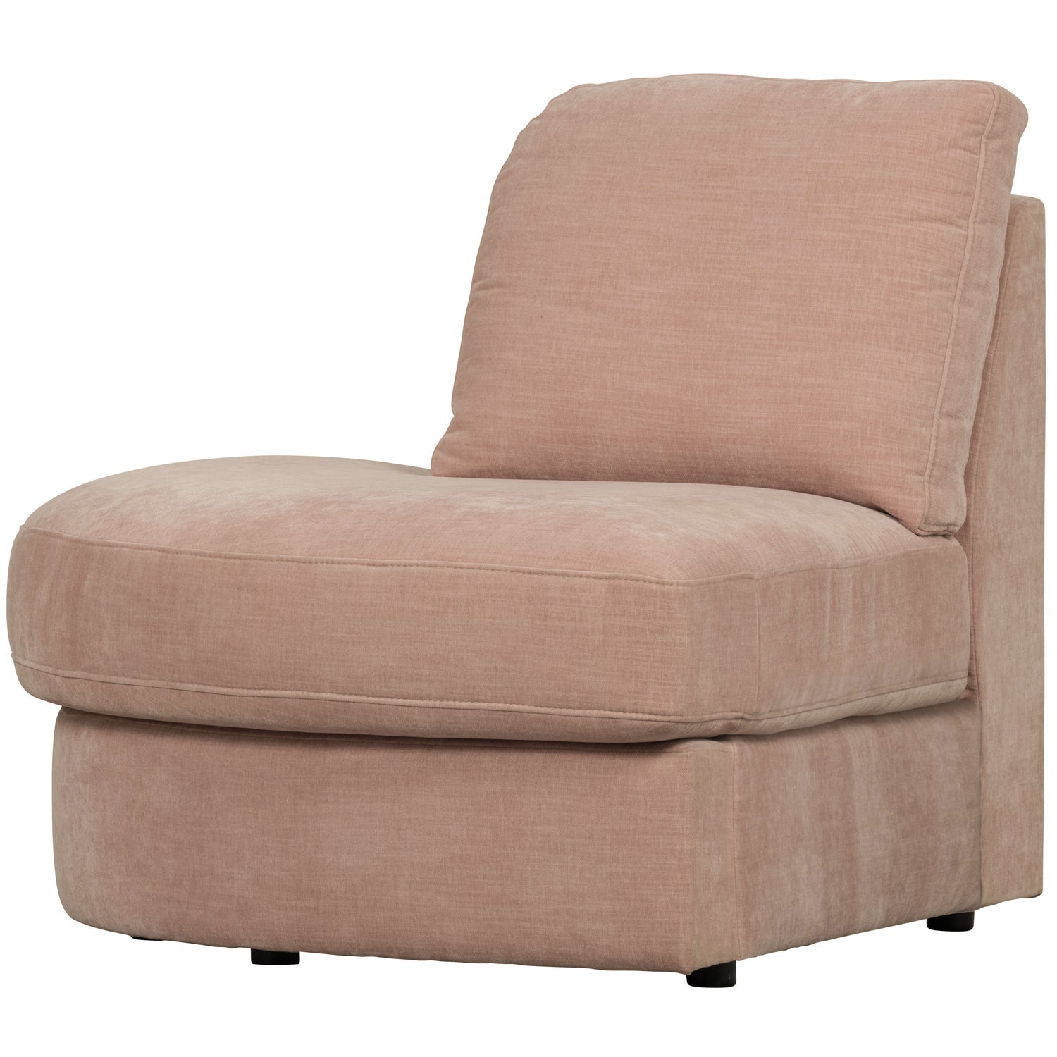 Sofa FAMILY - open left-side module pink