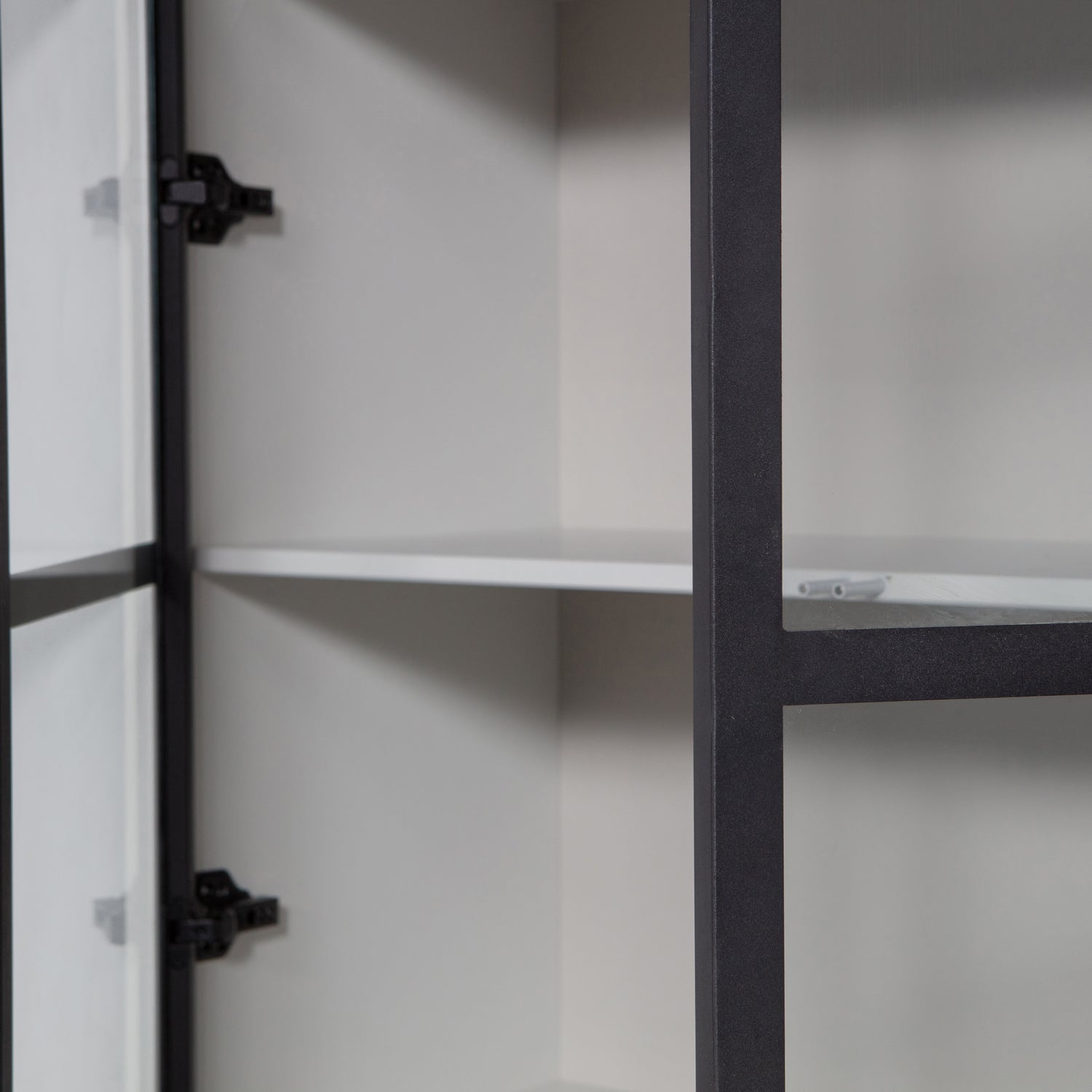 BASIC Display Cabinet Gray