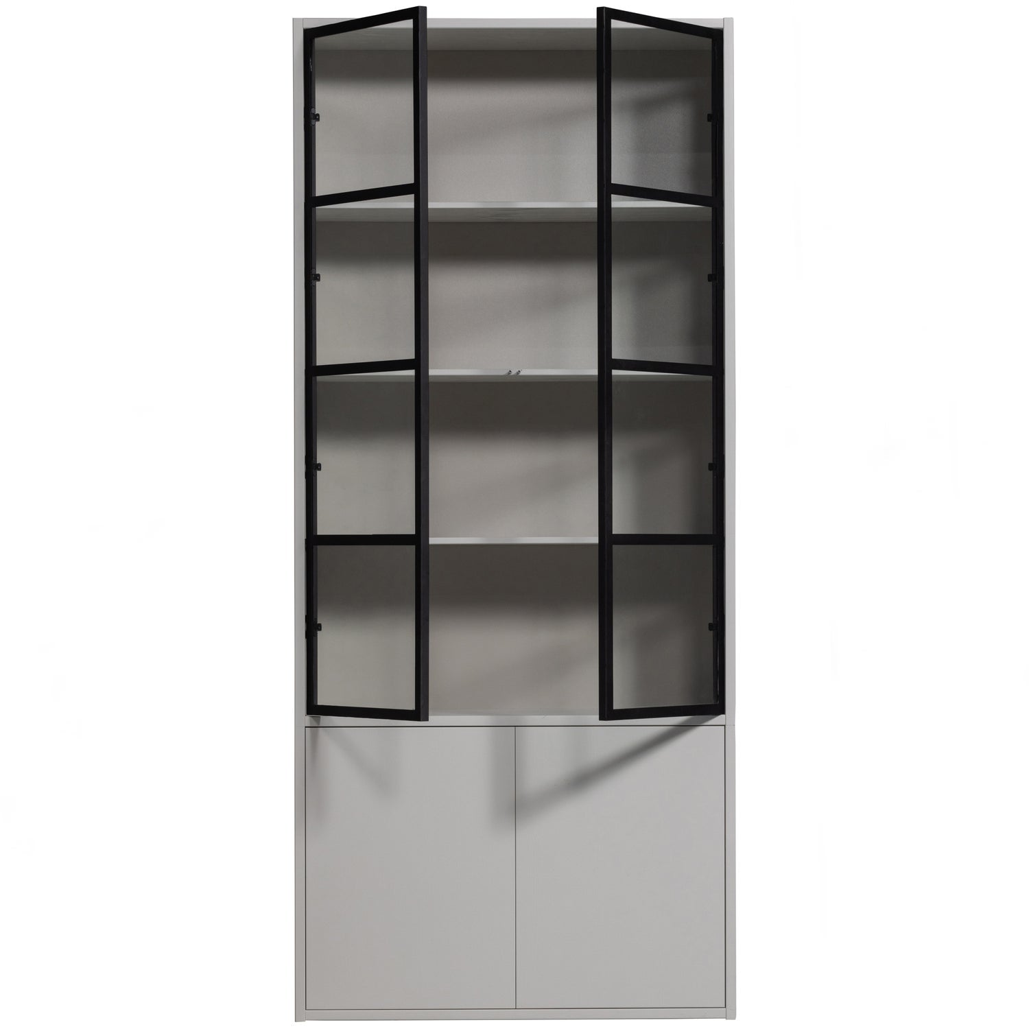 BASIC Display Cabinet Gray