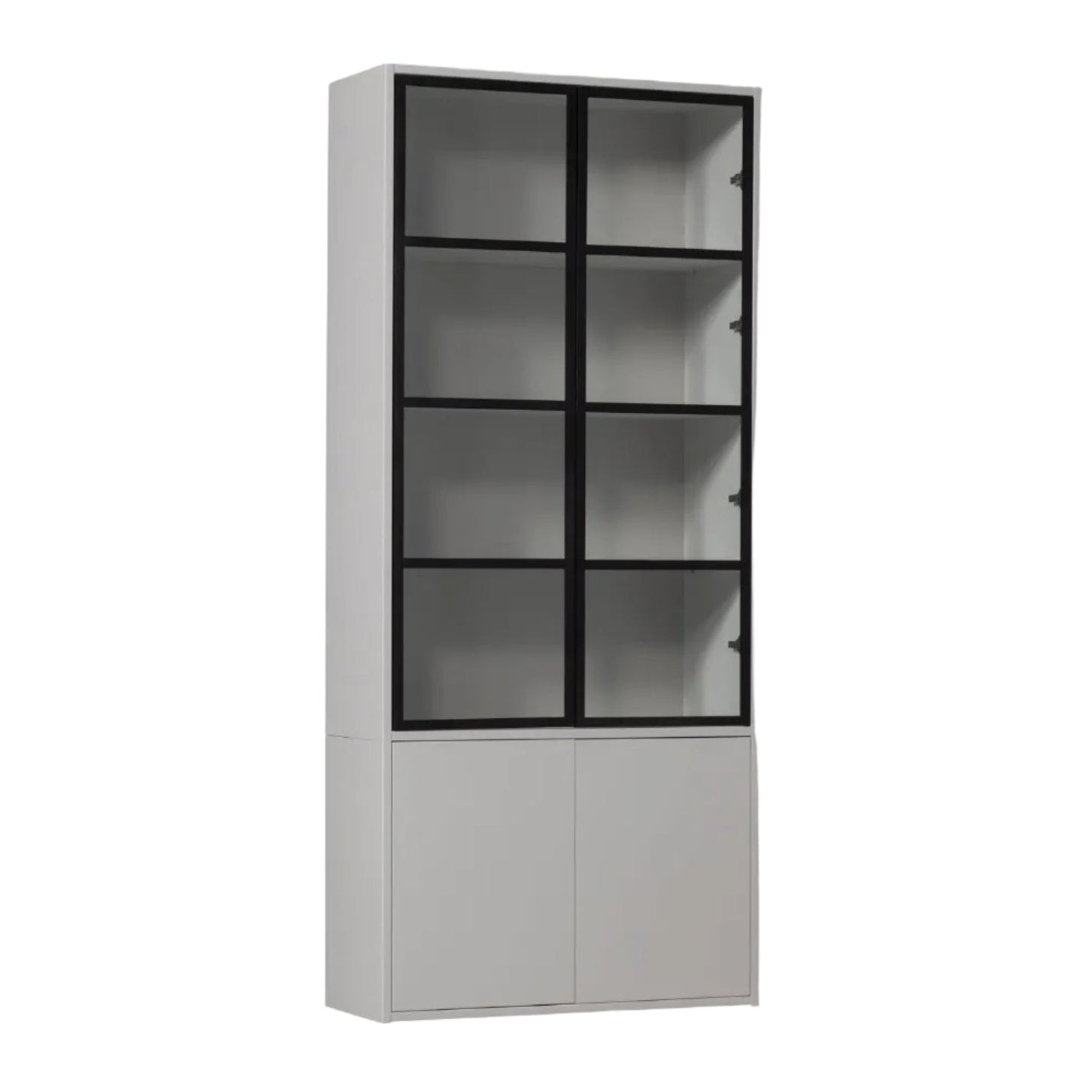 BASIC Display Cabinet Gray