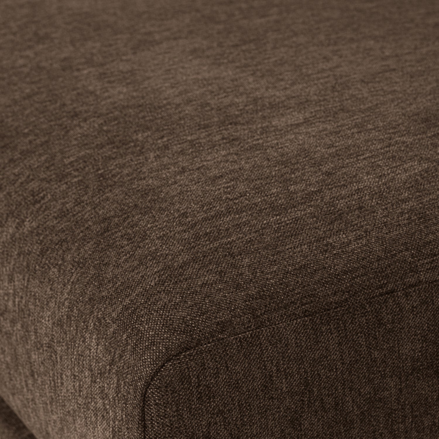 Right-facing chaise longue COUPLE chocolate