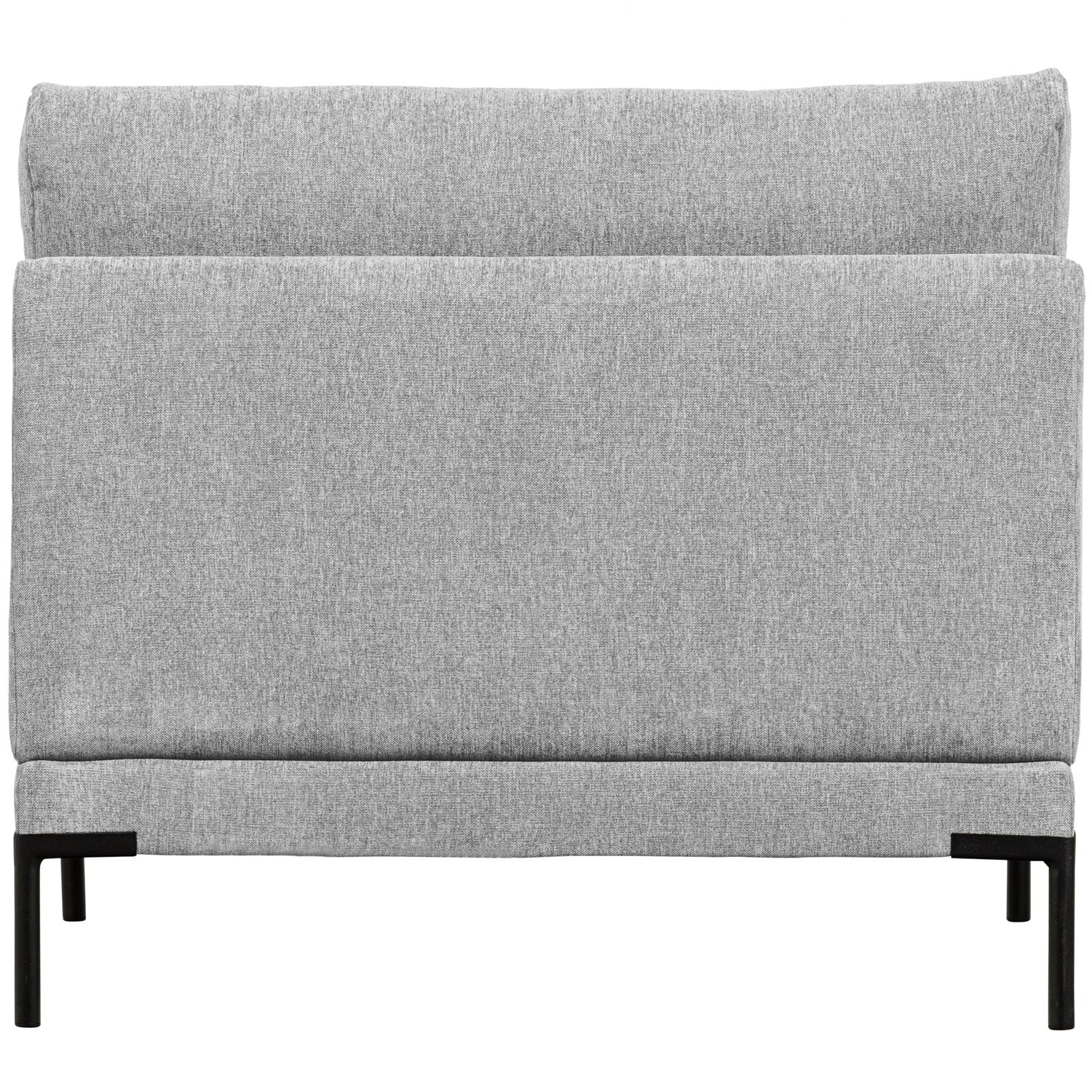 Armchair / module COUPLE light gray [Amelia]