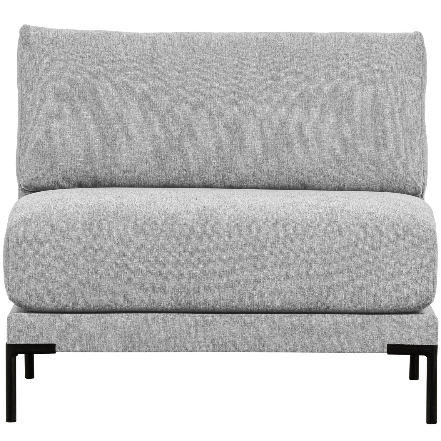 Armchair / module COUPLE light gray [Amelia]