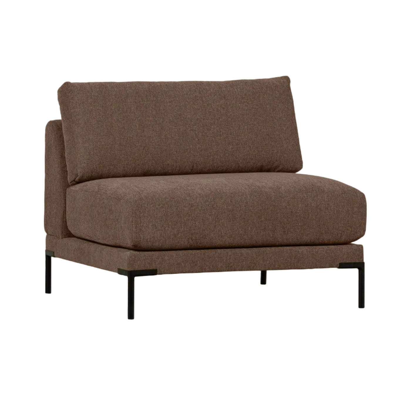 Chair / module COUPLE chocolate [Amelia]