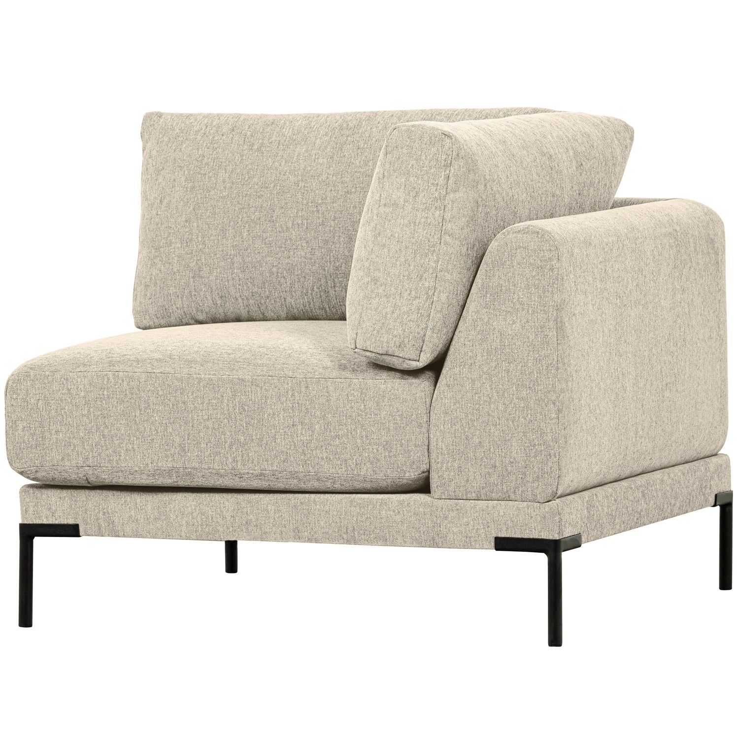 Sofa COUPLE - Eckmodul sandfarben