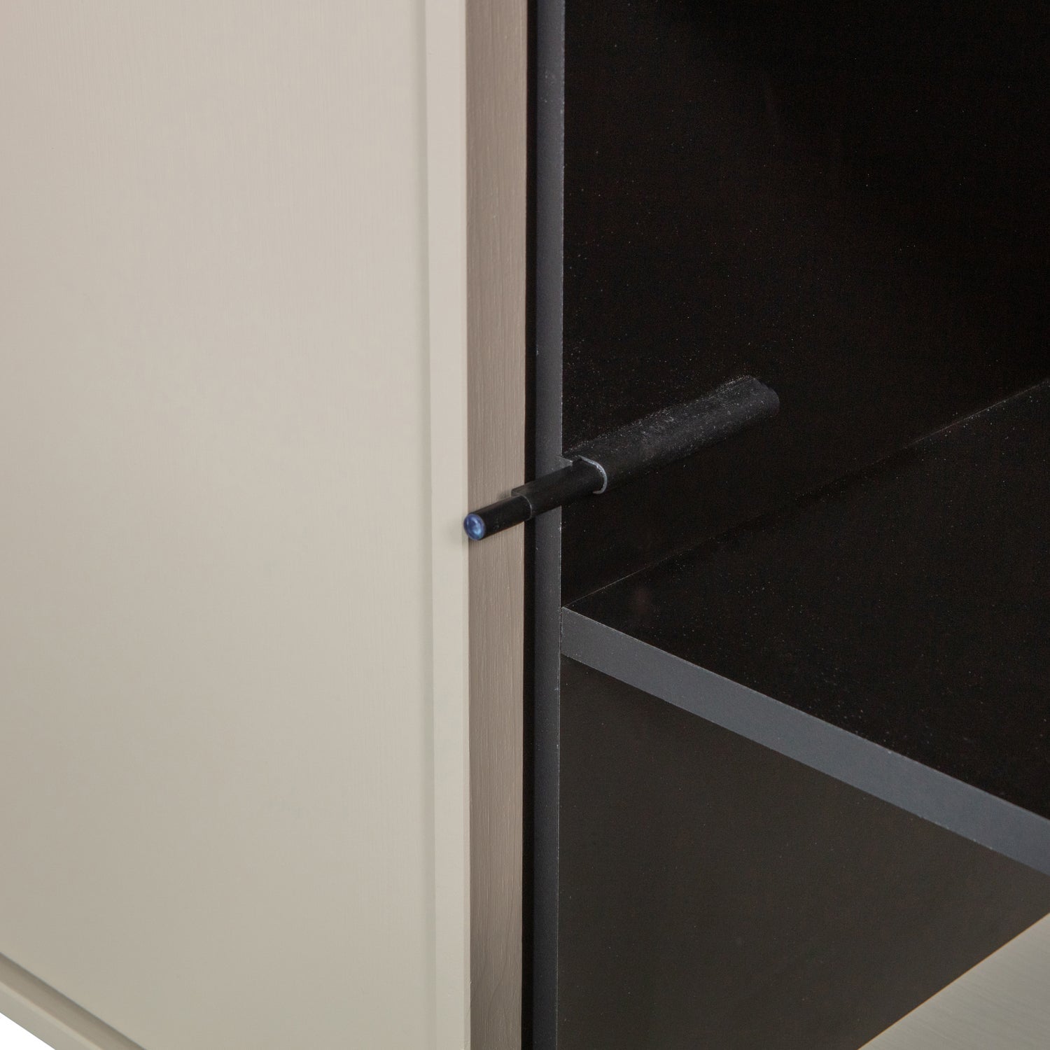 2-Door Cabinet DAILY Gray Beige [Amelia]