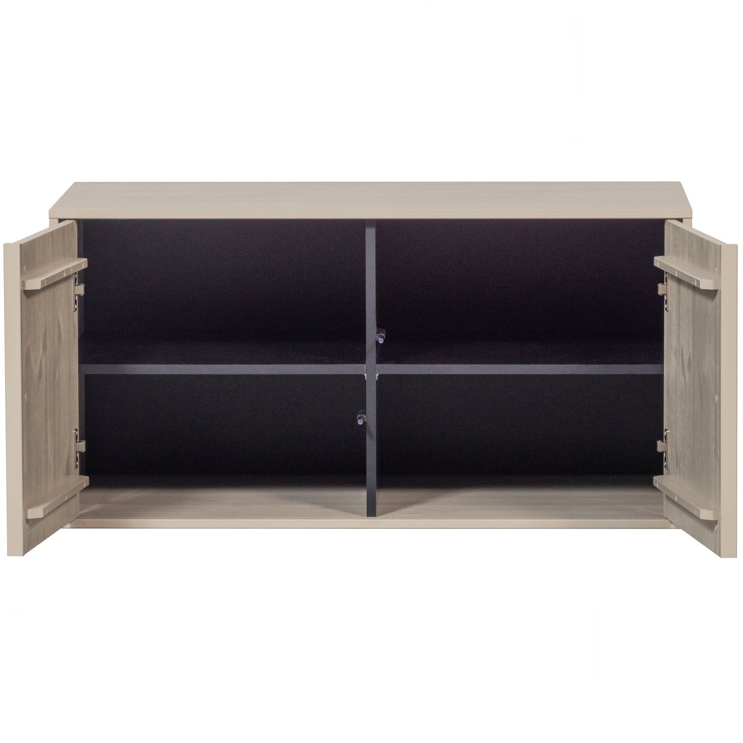 2-Door Cabinet DAILY Gray Beige [Amelia]