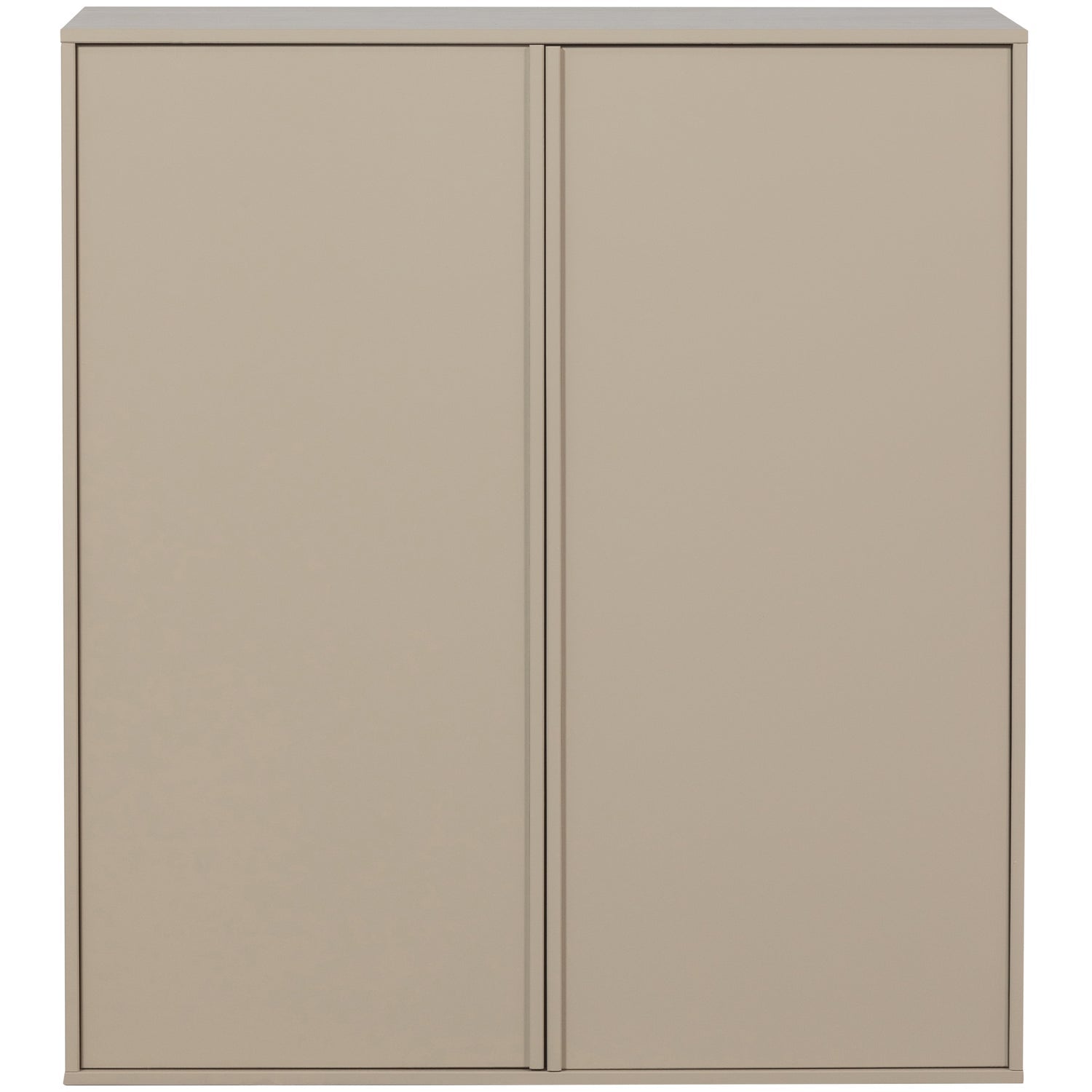 2-Door Wardrobe DAILY Gray Beige [Amelia]