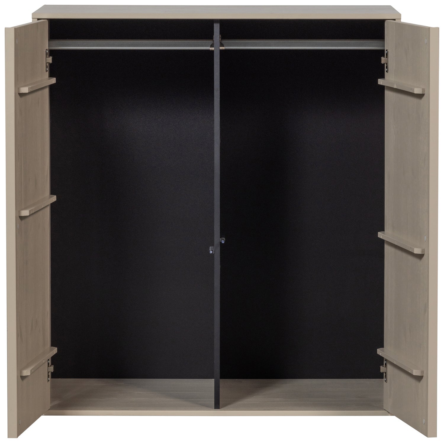 2-Door Wardrobe DAILY Gray Beige [Amelia]