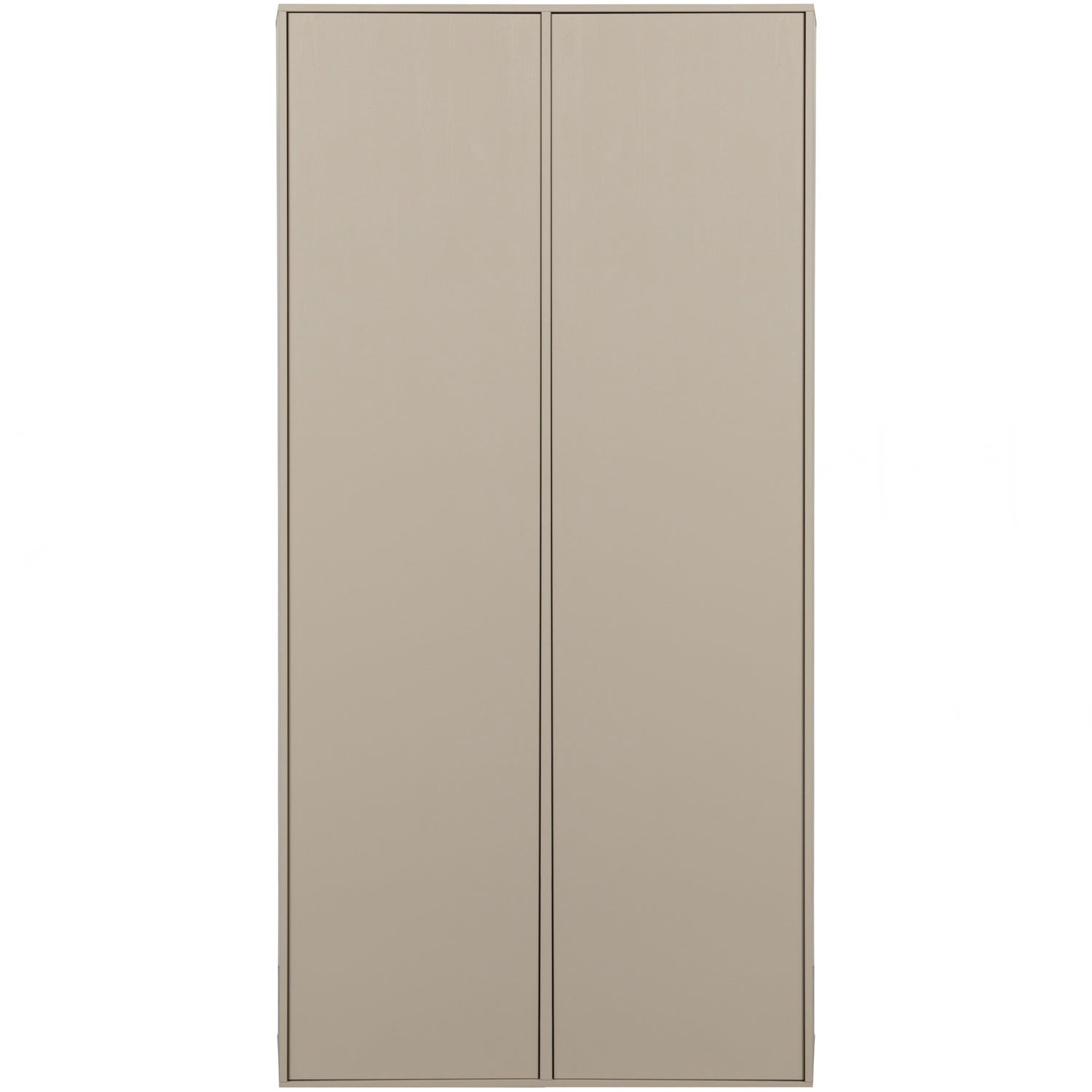 2-Door Wardrobe DAILY Gray Beige [Amelia]