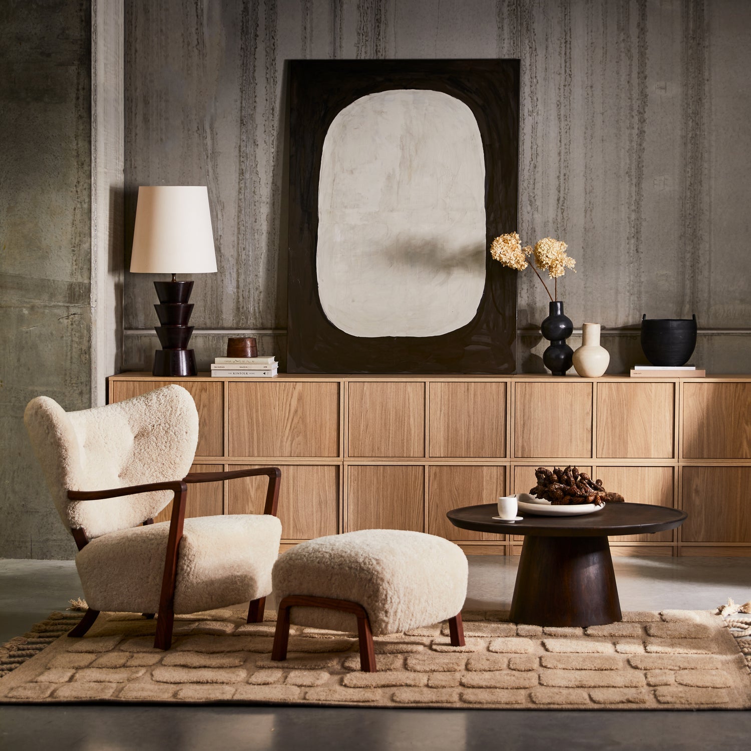 Single Cabinet MODULAIR oak veneer