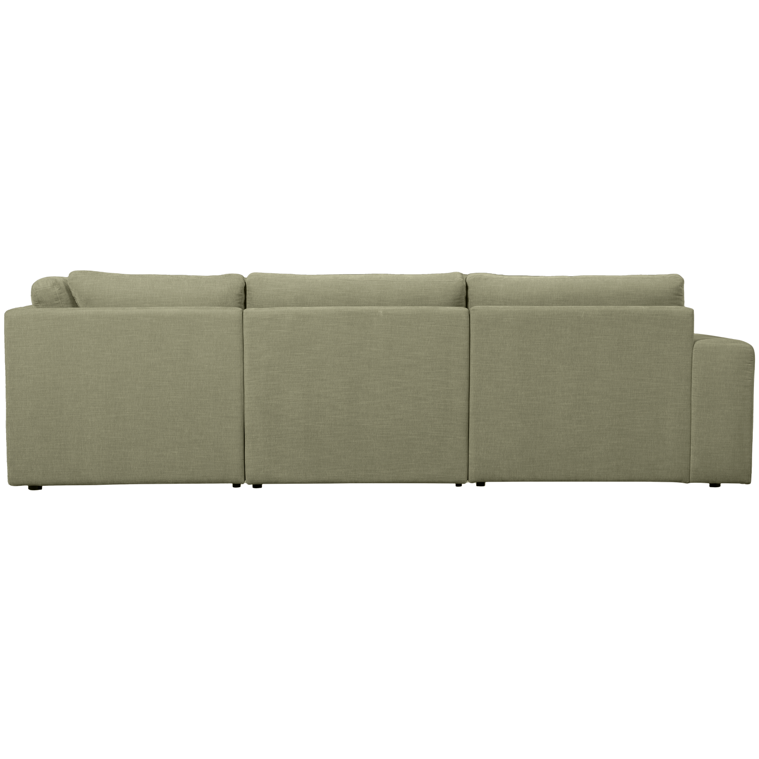 Right-facing FAMILY corner sofa green