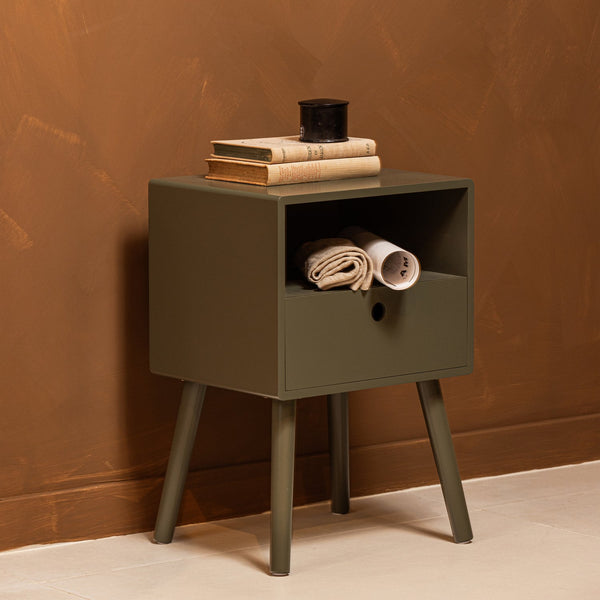 Ozzy green night cabinet