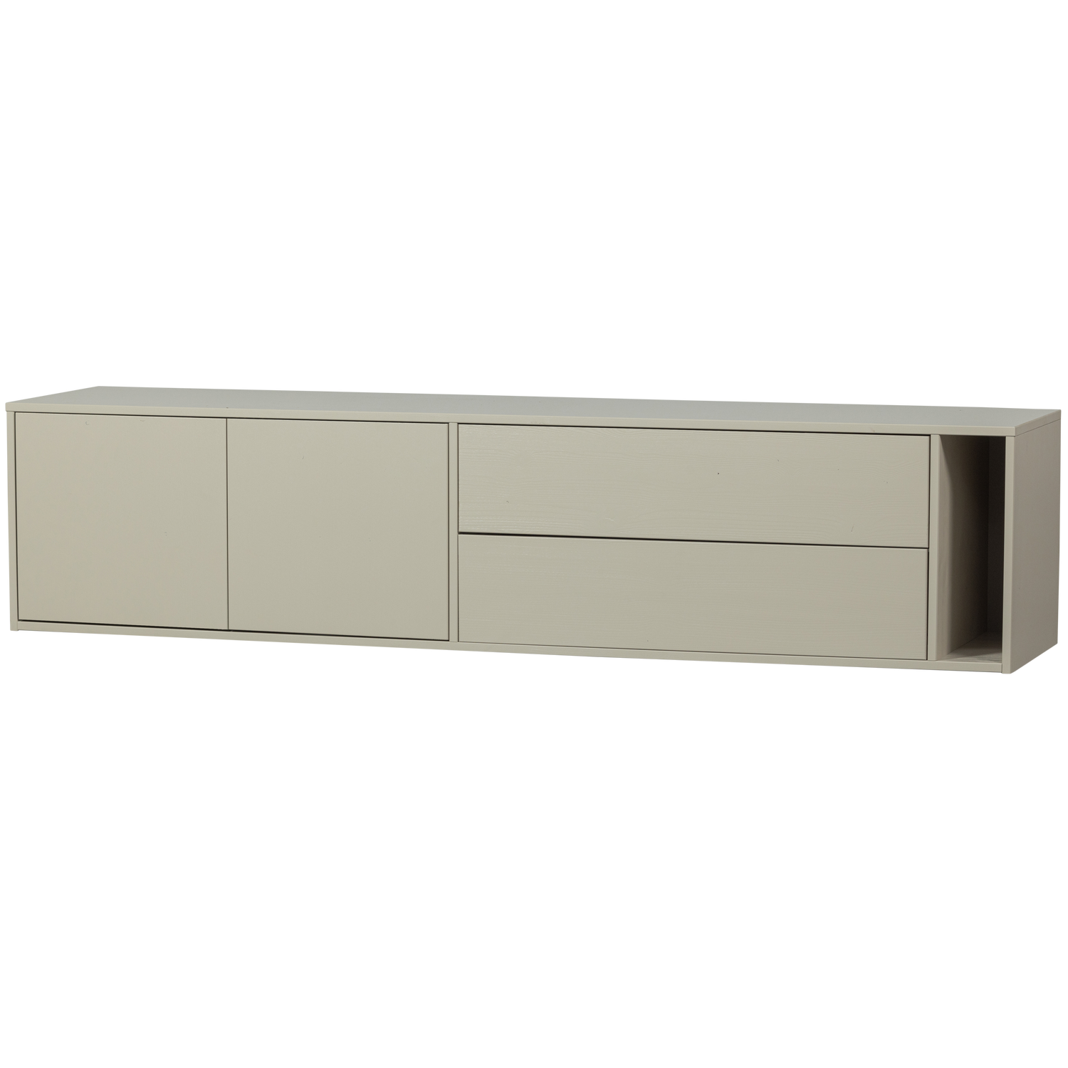 SETTLE TV Cabinet in Gray Beige
