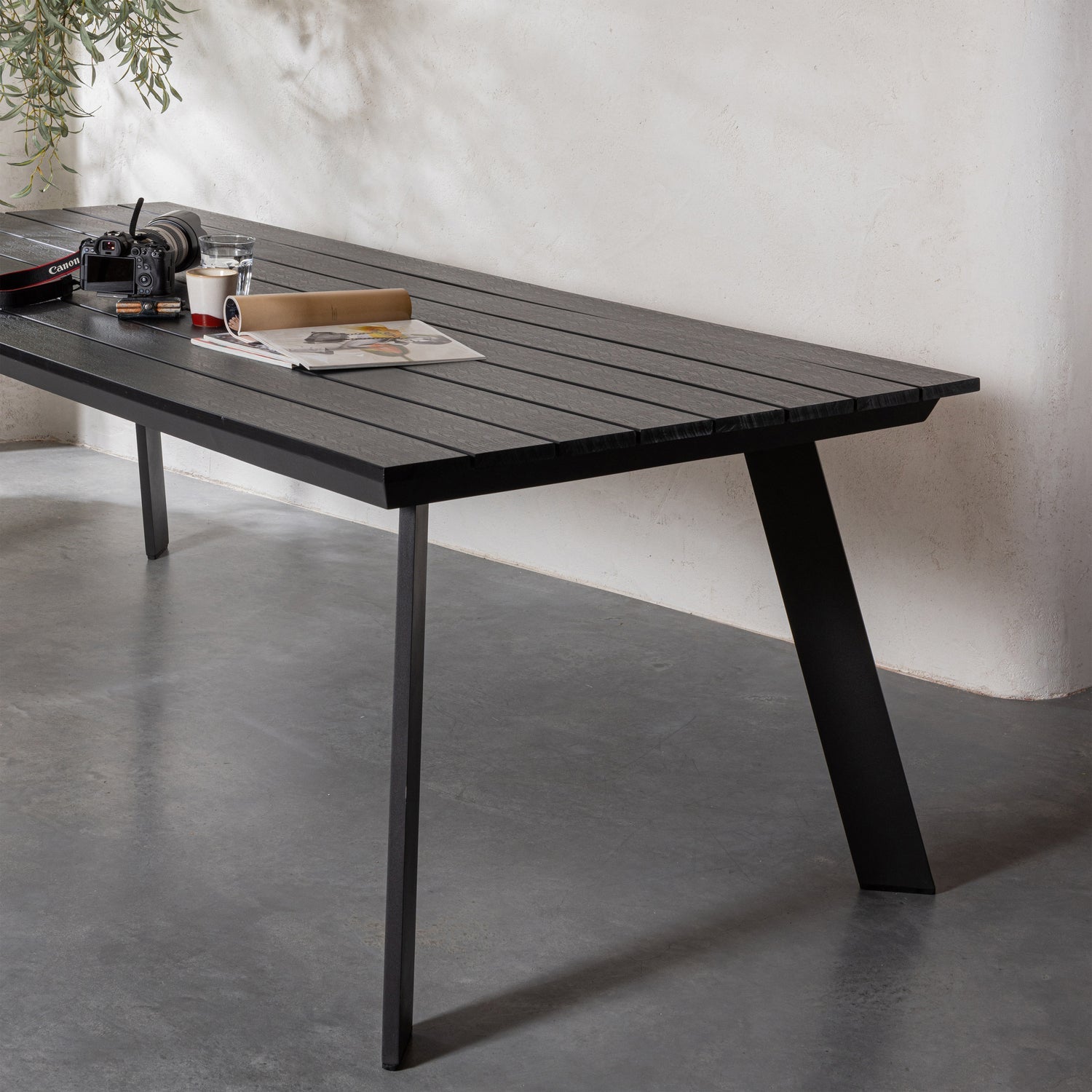Veerle Anthracite Garden Tisch