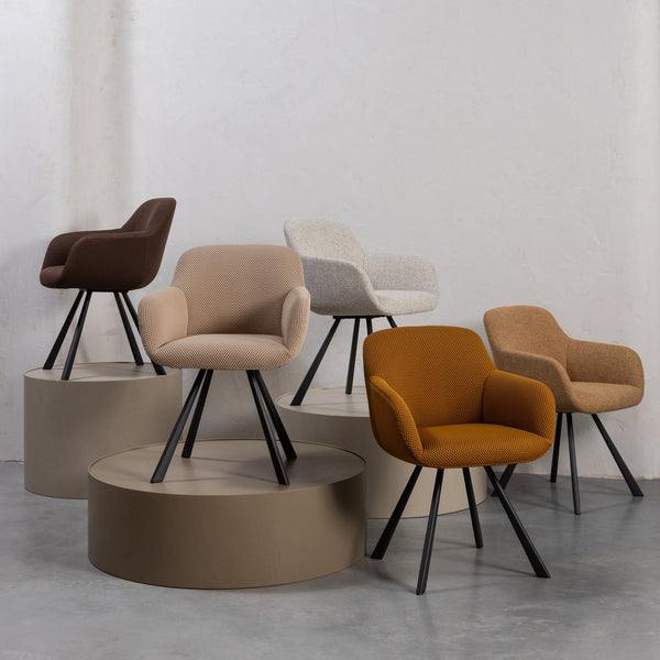 Juno chair cream melange