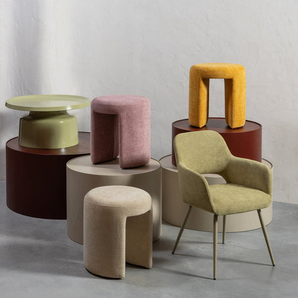 Charlie beige stool