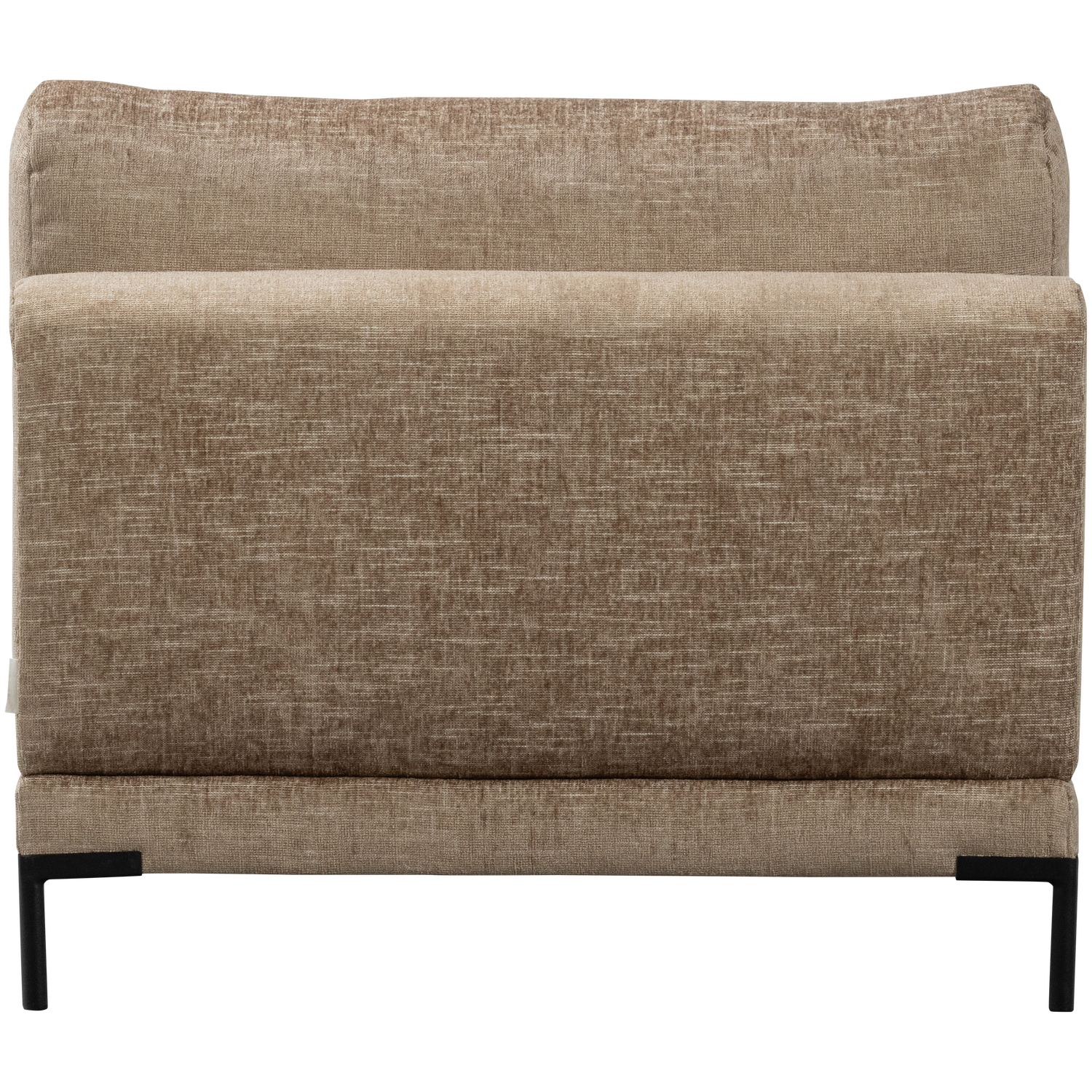 Chair / module COUPLE brown mélange [Amelia]