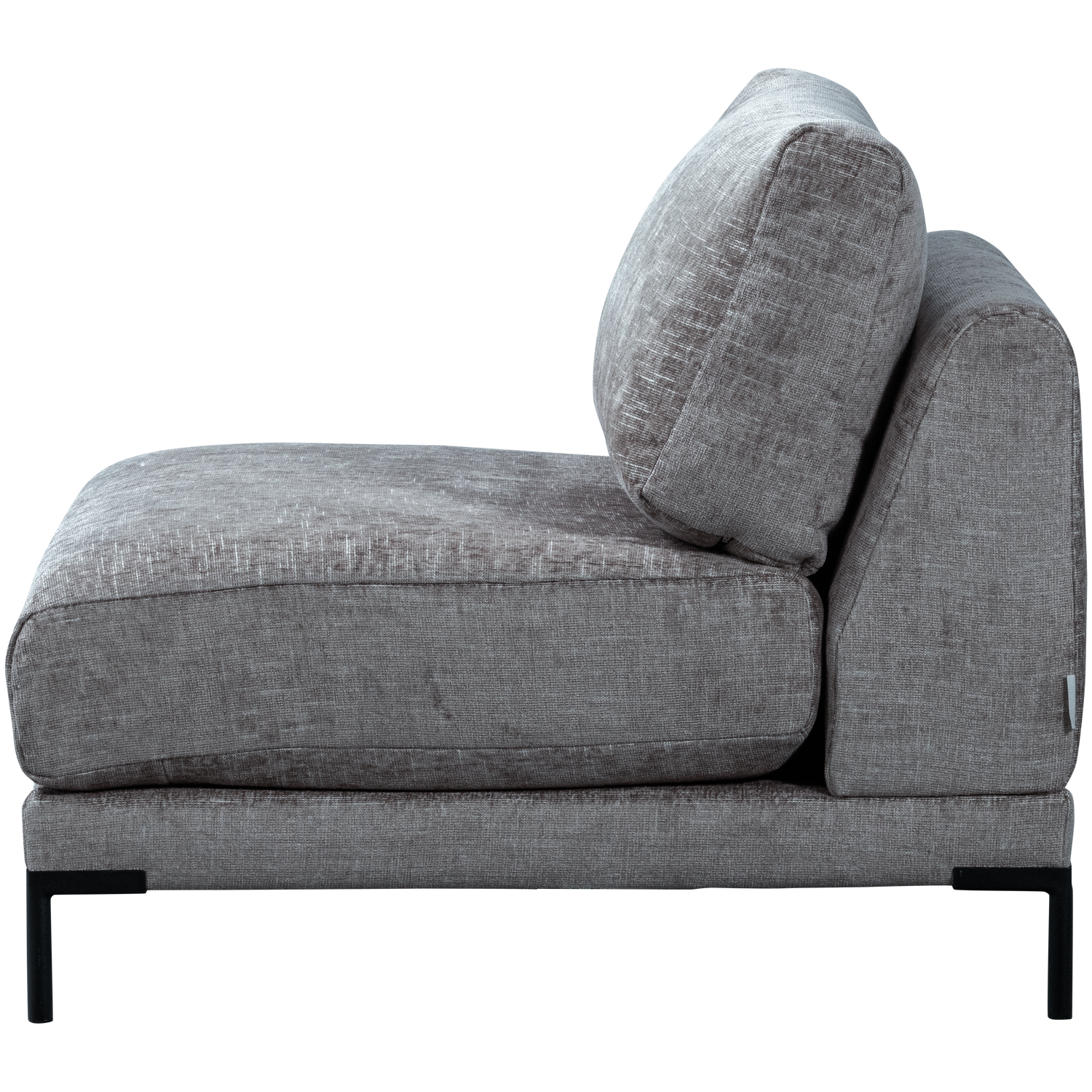 Couple Armchair / Module in Denim Mélange