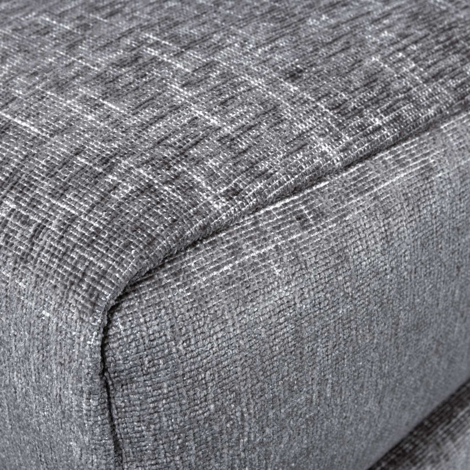 Sofa COUPLE - Eckmodul in meliertem Jeansstoff