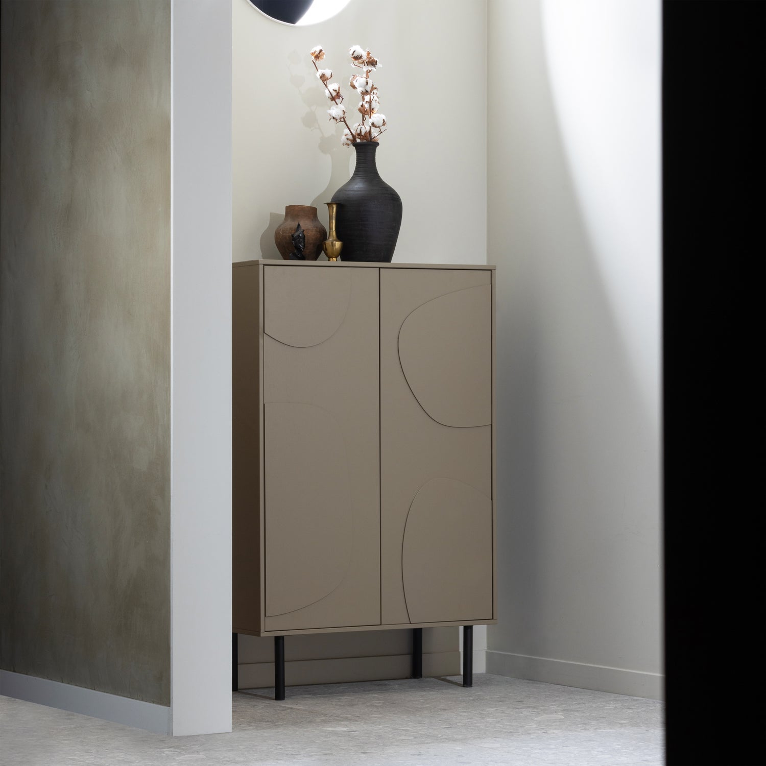 Cadiz Storing Cabinet Pine Mud [FSC]