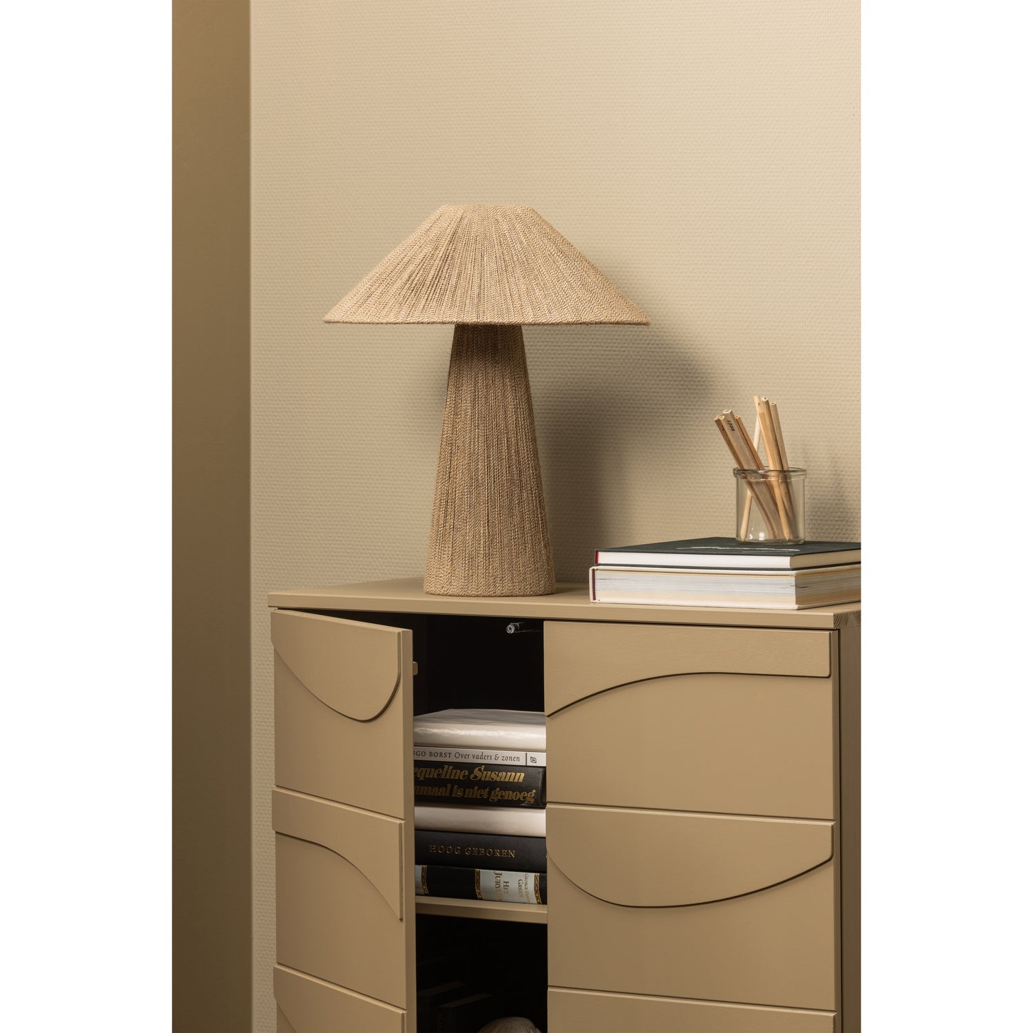Teo Cabinet Pine Mud [FSC]