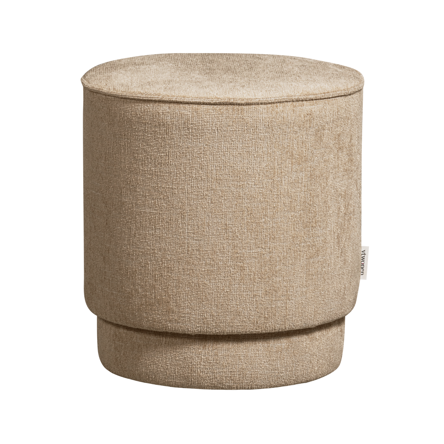 Pearl Pouf Beige Mélange