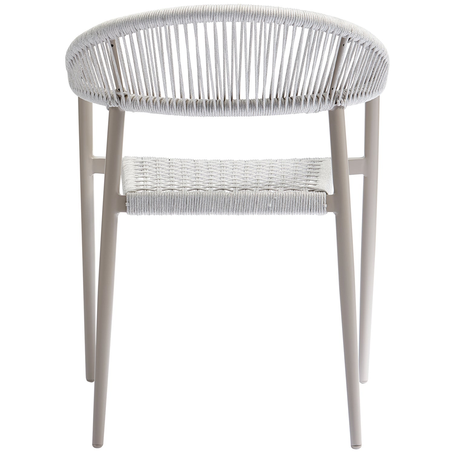 YELLOW light gray garden chair set