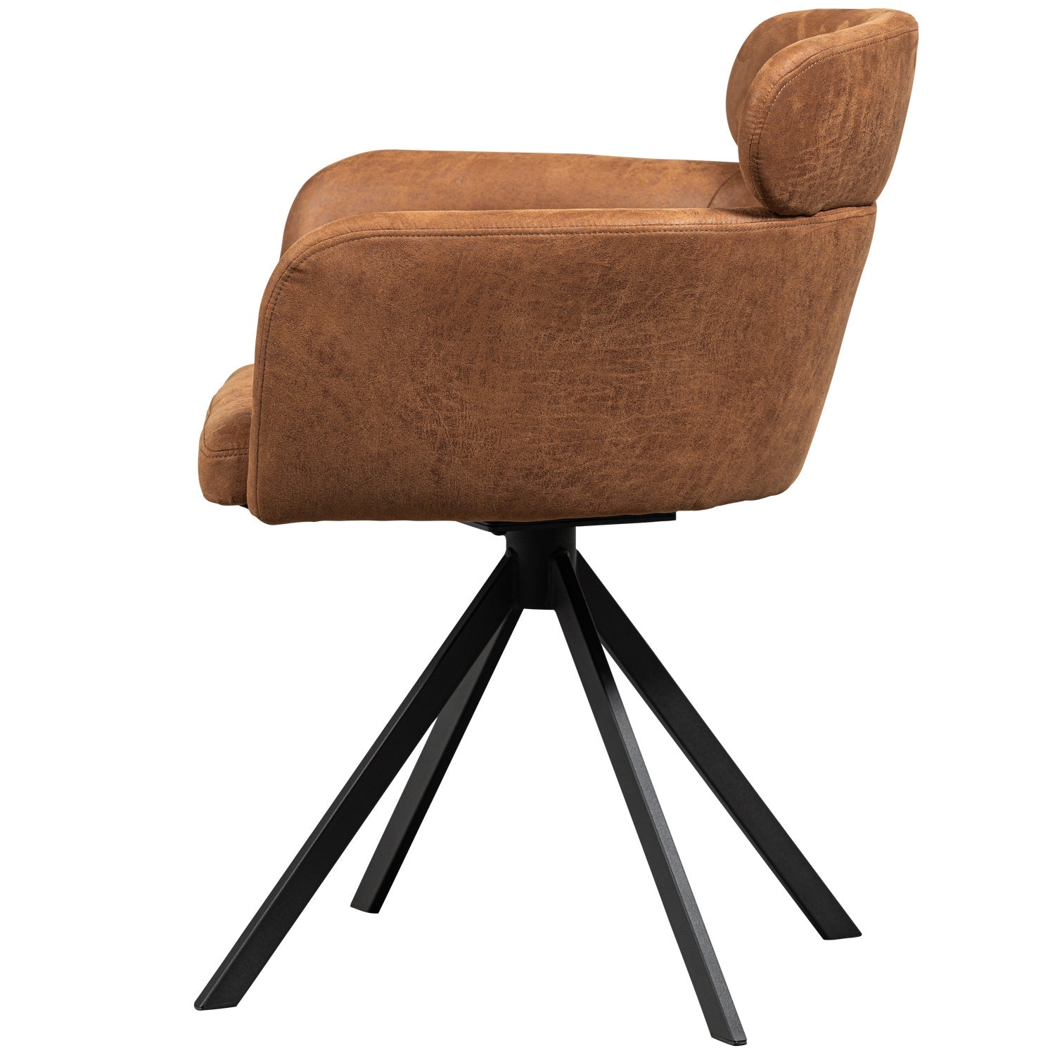 Fenne Cognac Rach Rotary Stuhl