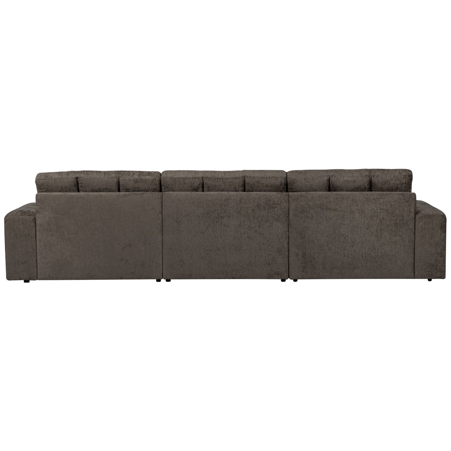 Left-sided Corner Sofa SECOND DATE - MOUNTAIN velvet