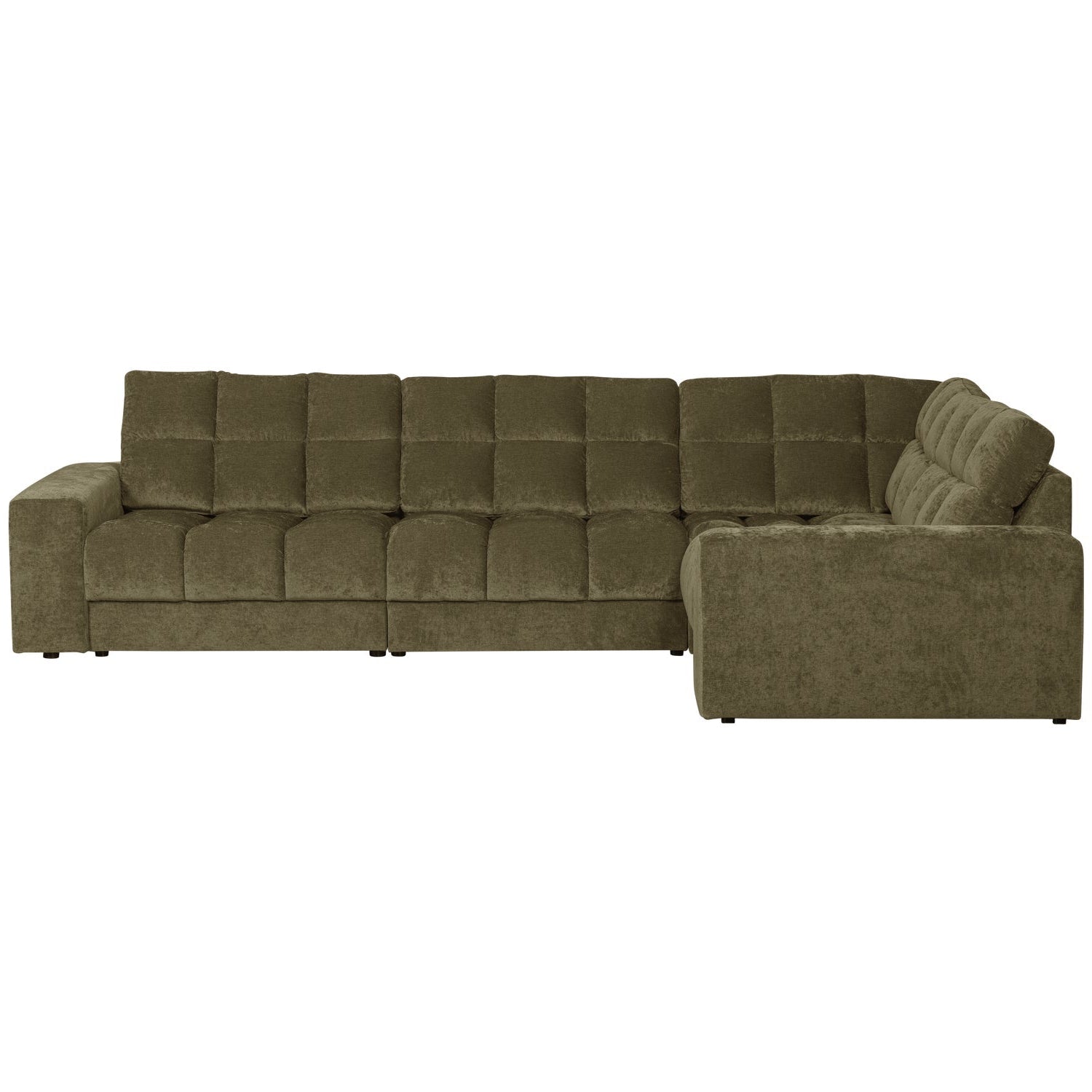 Sofa mit rechter Ecke SECOND DATE grün