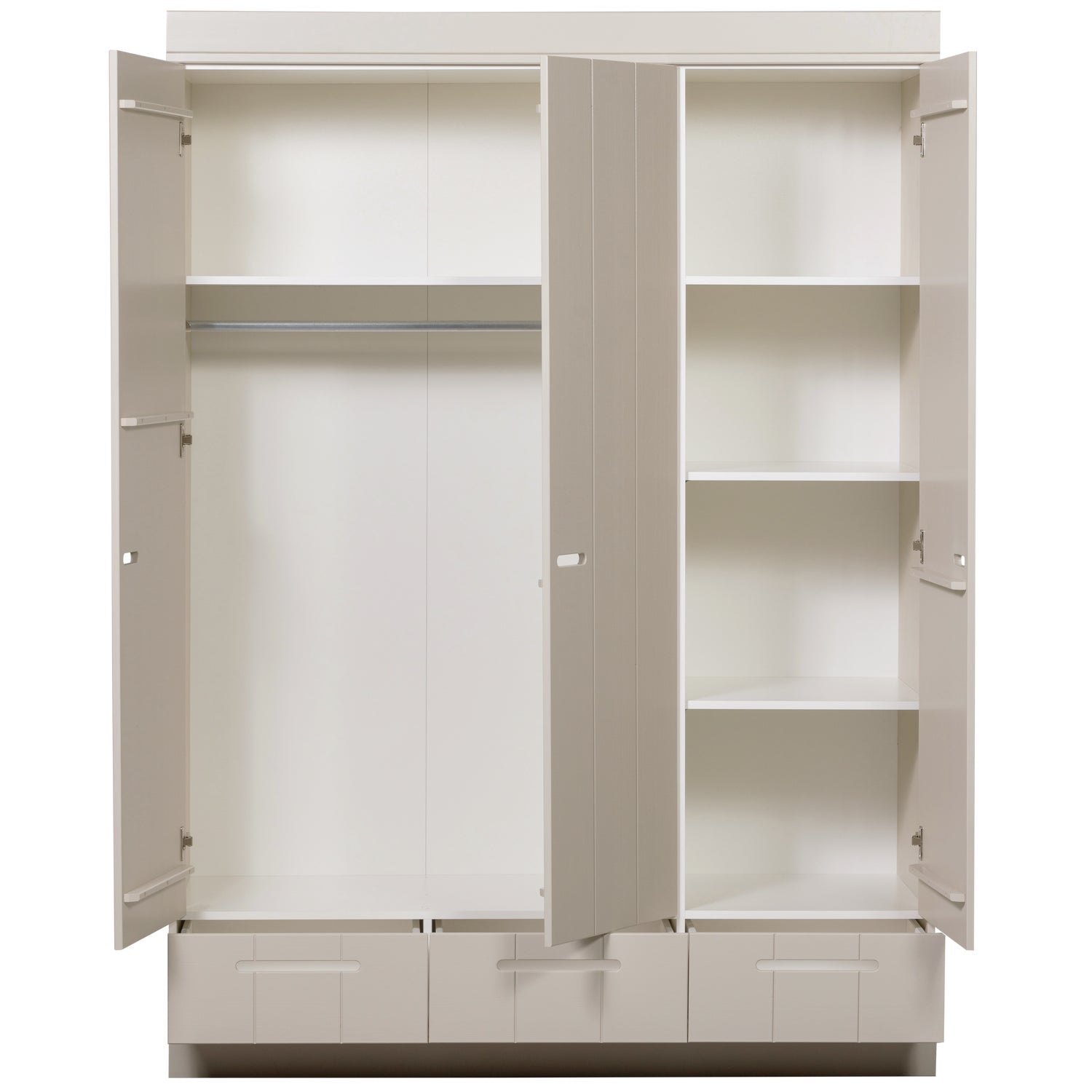3-door wardrobe CONNECT sandy