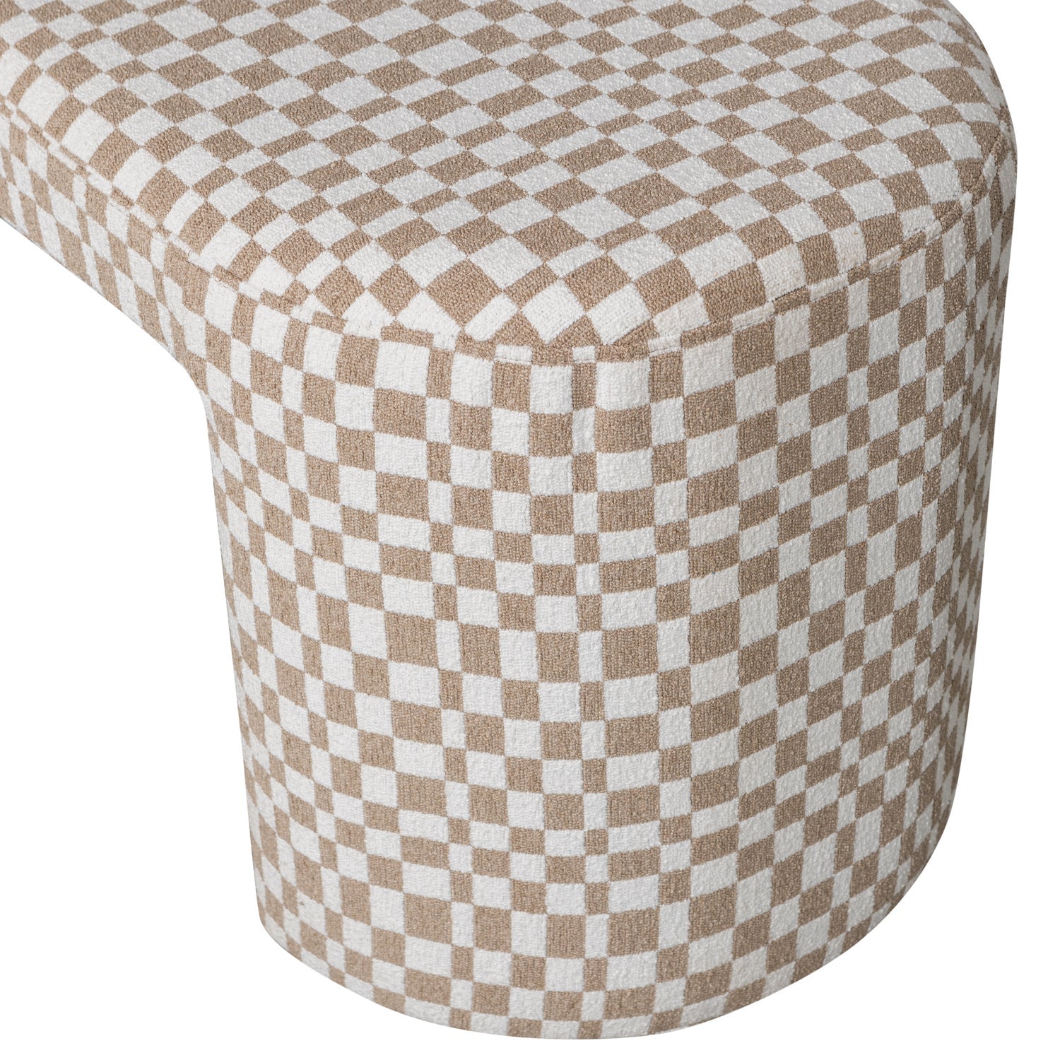 Creamy jacob bench and sand