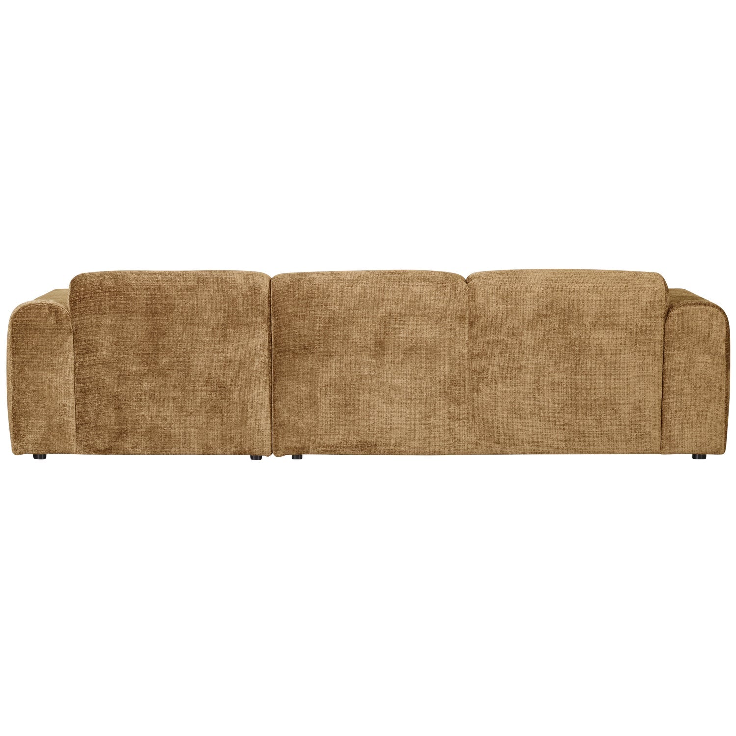 Modularer rechtsseitiger Ecksofa CLOUD in Honigfarbe